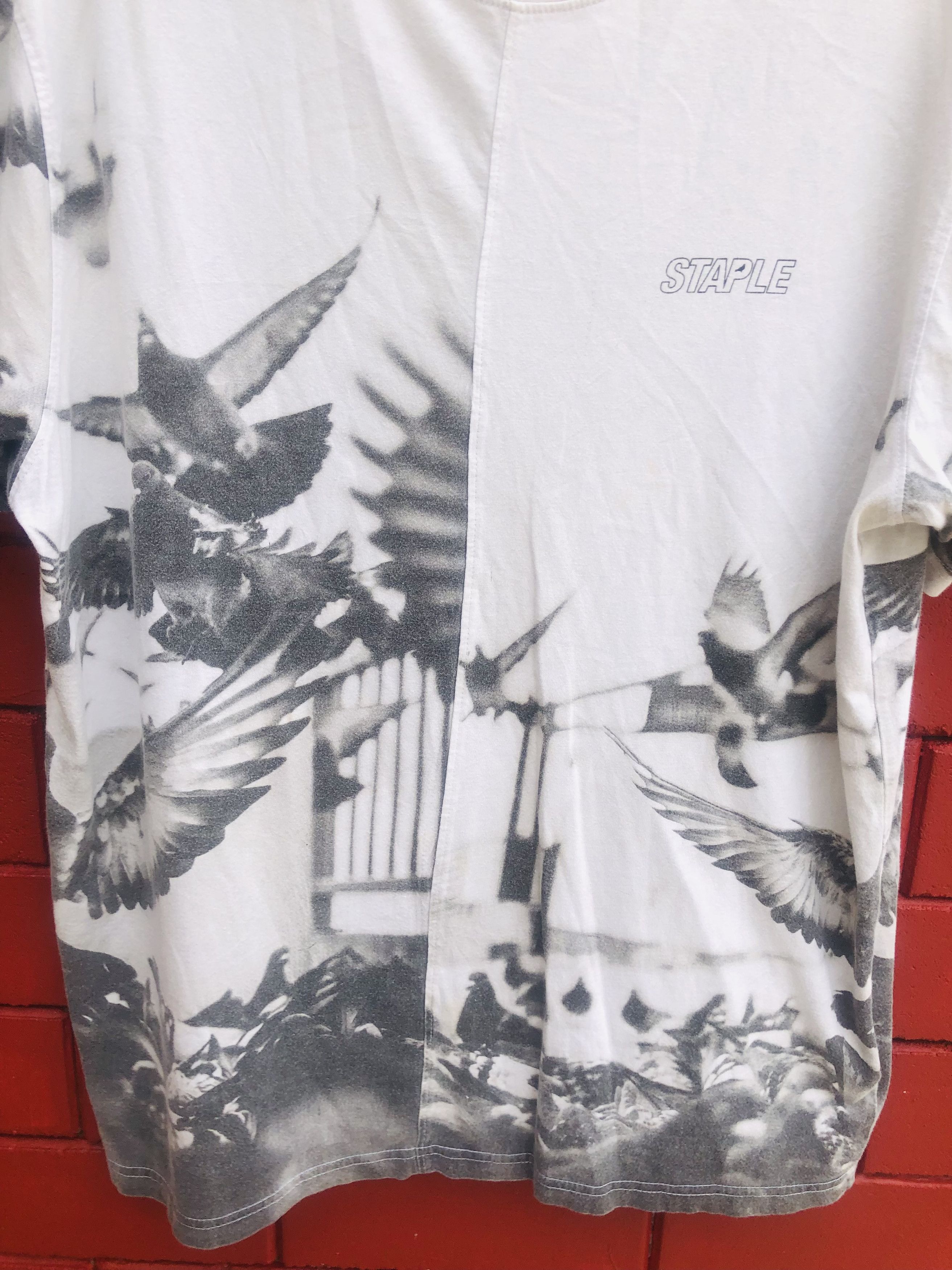 Japanese Brand × Vintage Vintage Staple Japanese Designer Fashion Style Shirt Size US XL / EU 56 / 4 - 4 Thumbnail