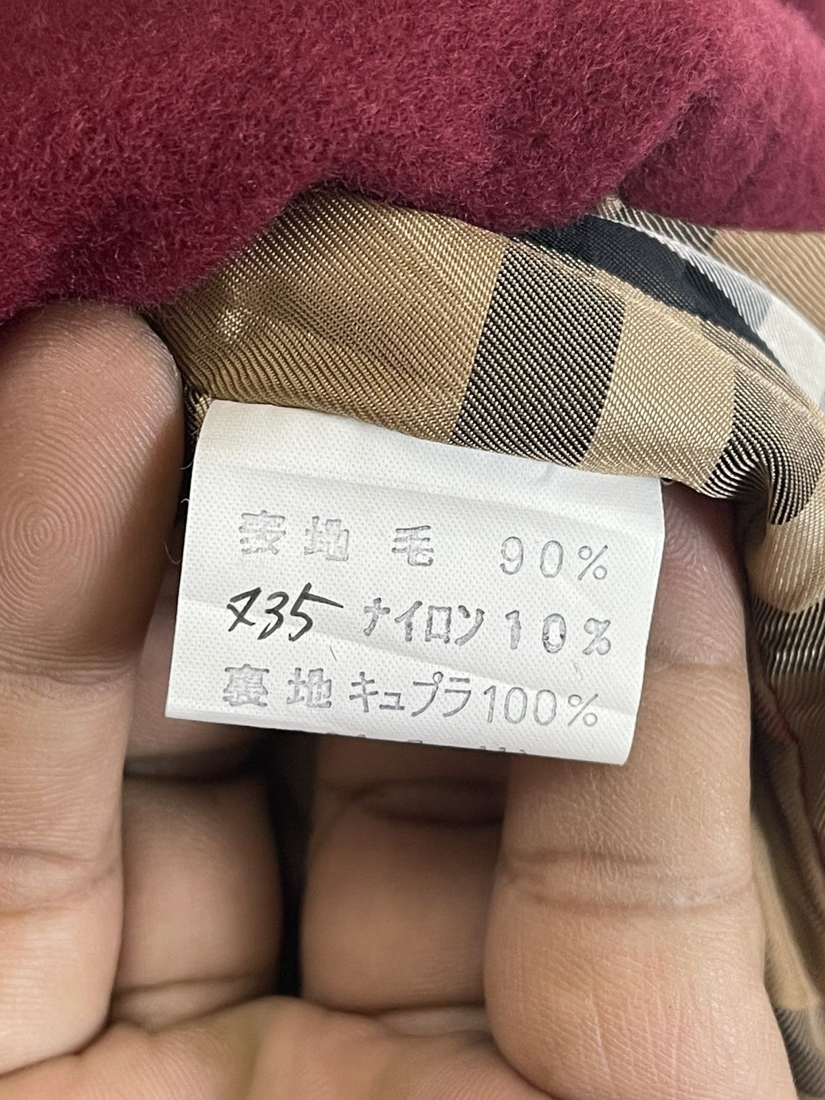 Burberry BURBERRY PRORSUM LONG WOOL NOVA CHECK JACKET Size US M / EU 48-50 / 2 - 14 Thumbnail