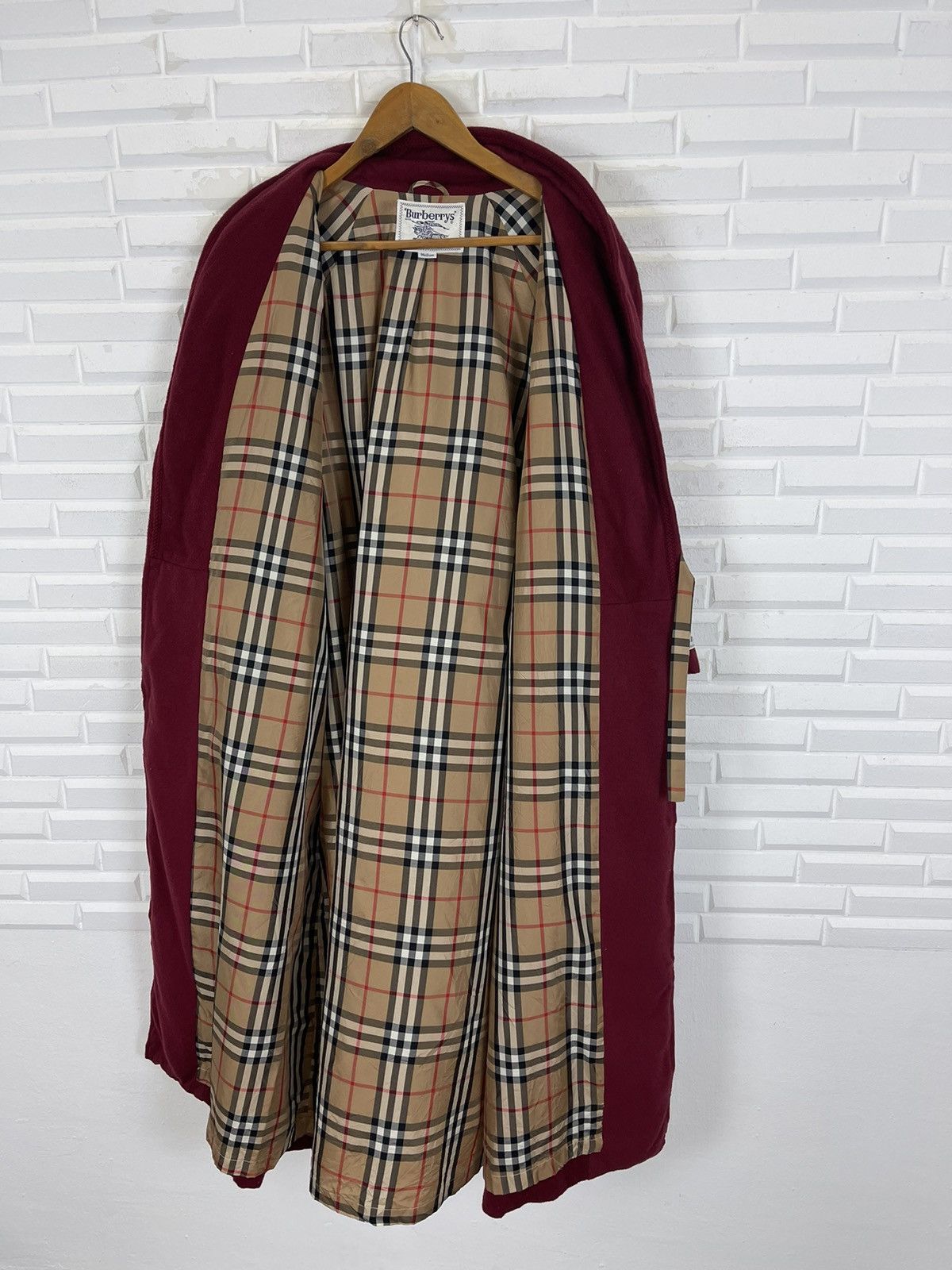 Burberry BURBERRY PRORSUM LONG WOOL NOVA CHECK JACKET Size US M / EU 48-50 / 2 - 1 Thumbnail