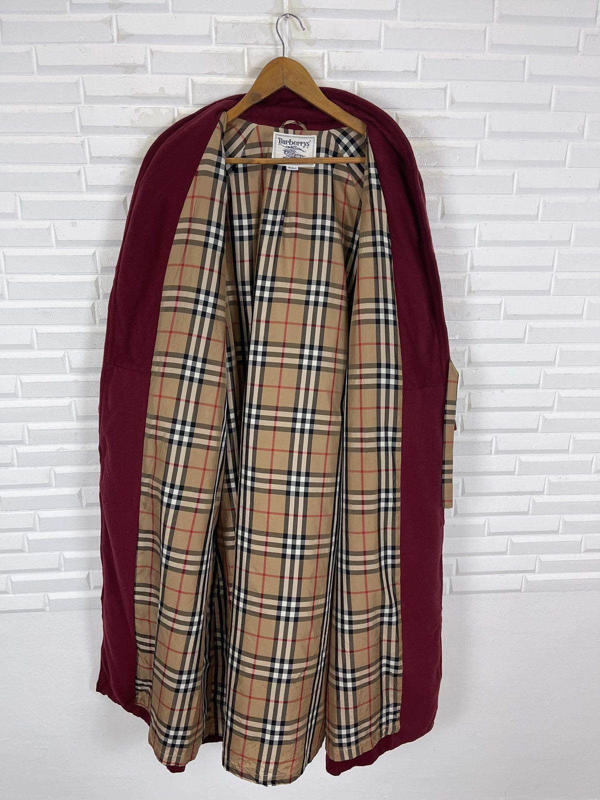 Burberry BURBERRY PRORSUM LONG WOOL NOVA CHECK JACKET Size US M / EU 48-50 / 2 - 3 Thumbnail