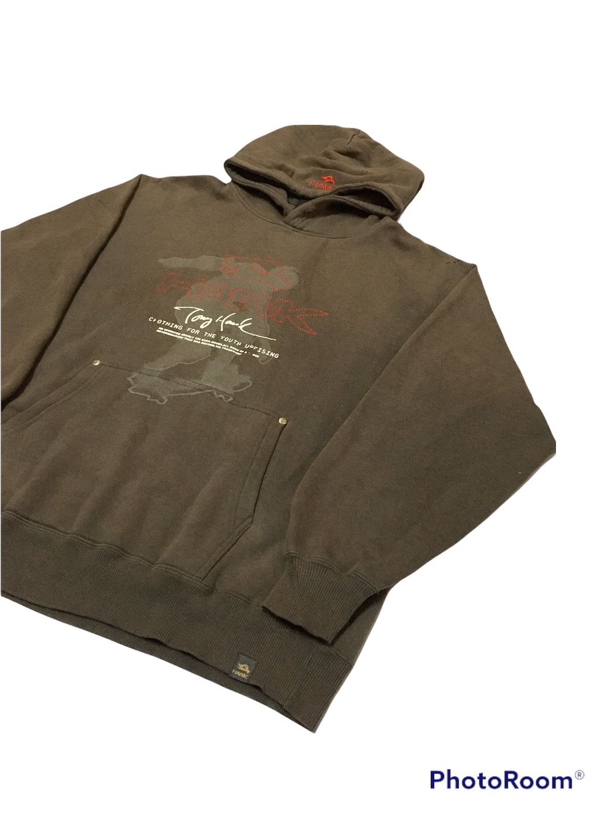 Tony Hawk SICK🔥Vintage Tony Hawk Skateboarding Faded Thrashed Hoodie Size US L / EU 52-54 / 3 - 1 Thumbnail