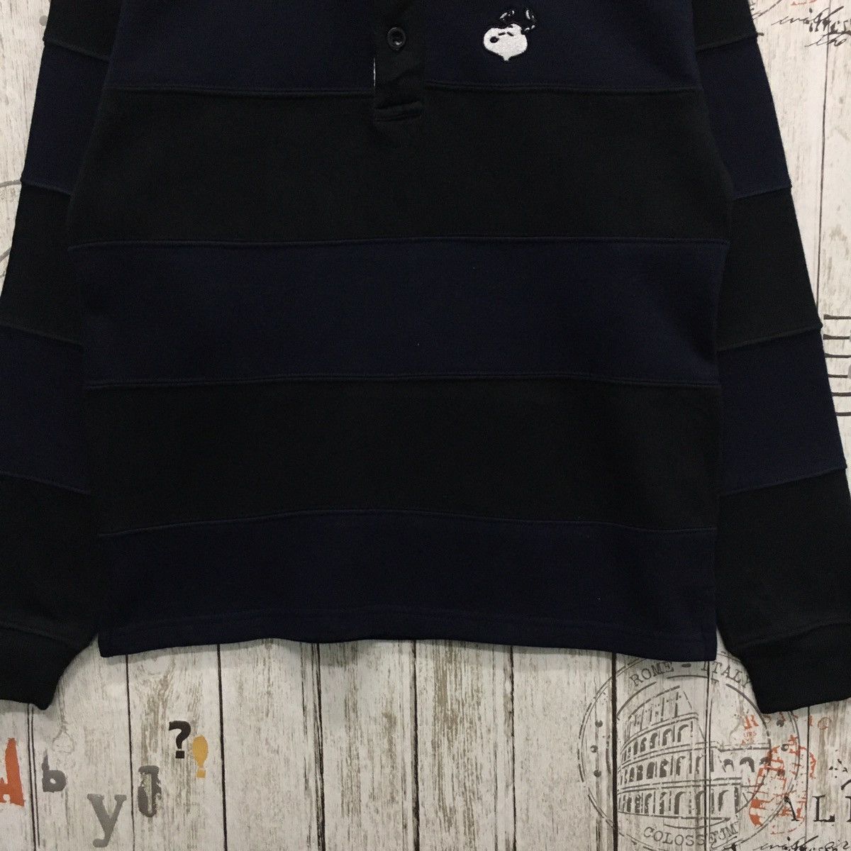 Cartoon Network × Peanuts Rare Snoopy Small Snoopy Embroidery Striped Collar Size US S / EU 44-46 / 1 - 4 Thumbnail