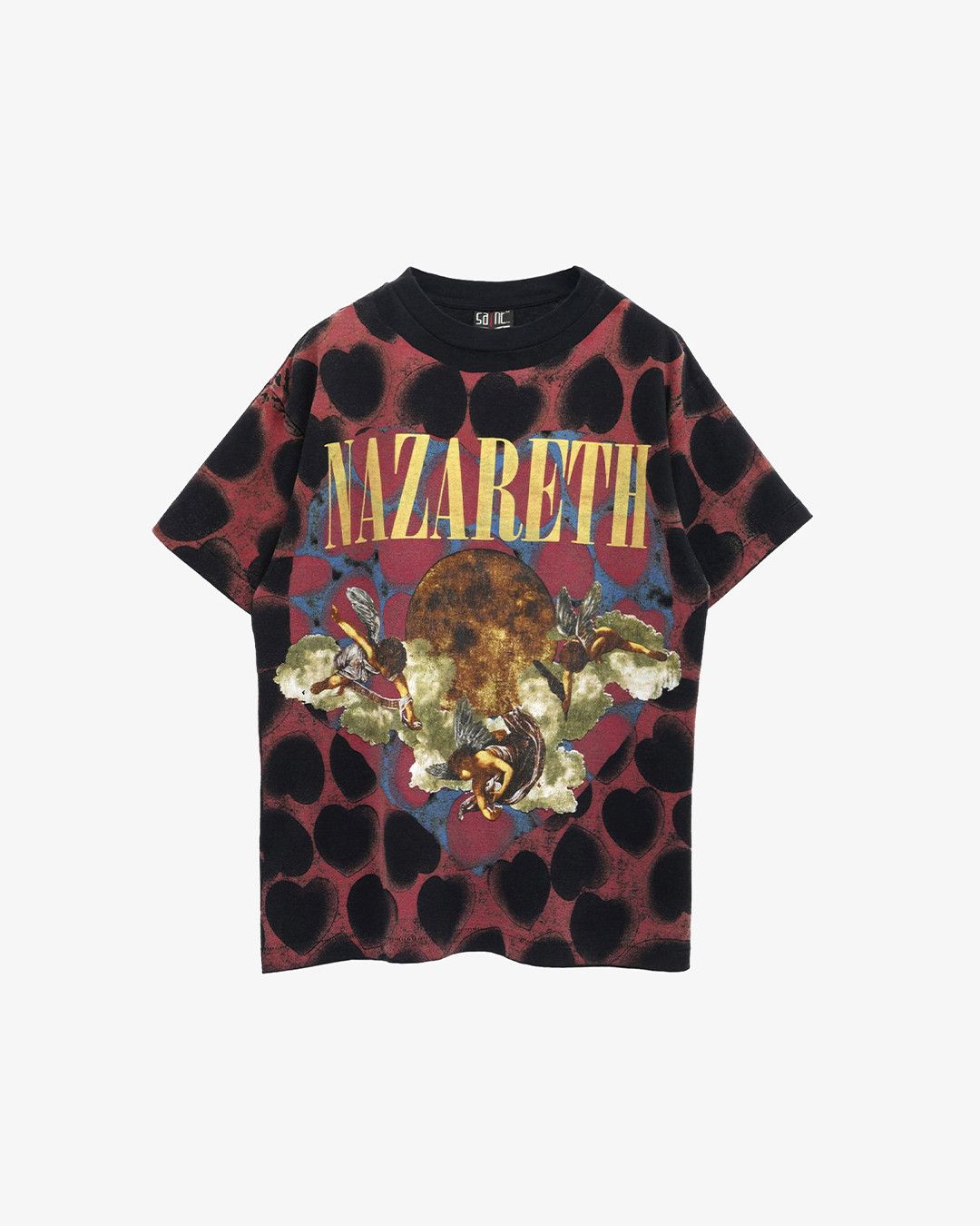 Saint Michael Friends Heart Vintage Black T-Shirt | Grailed