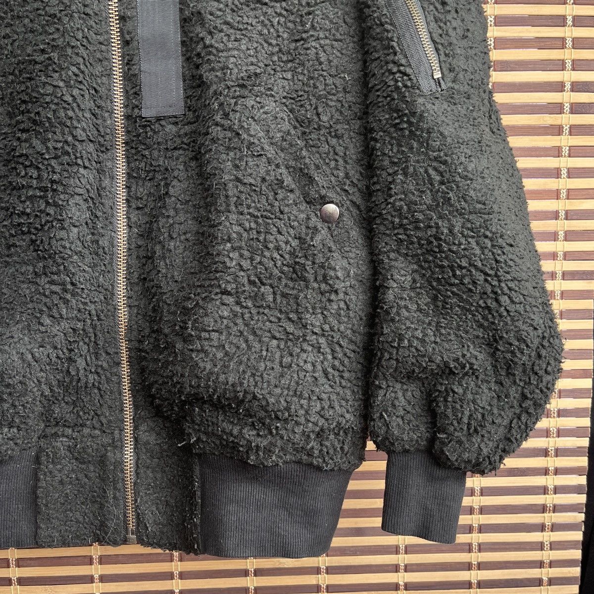 Beams Plus × Vintage Beams International Gallery Fleece Sweater Wool Bomber Style Size US M / EU 48-50 / 2 - 9 Thumbnail