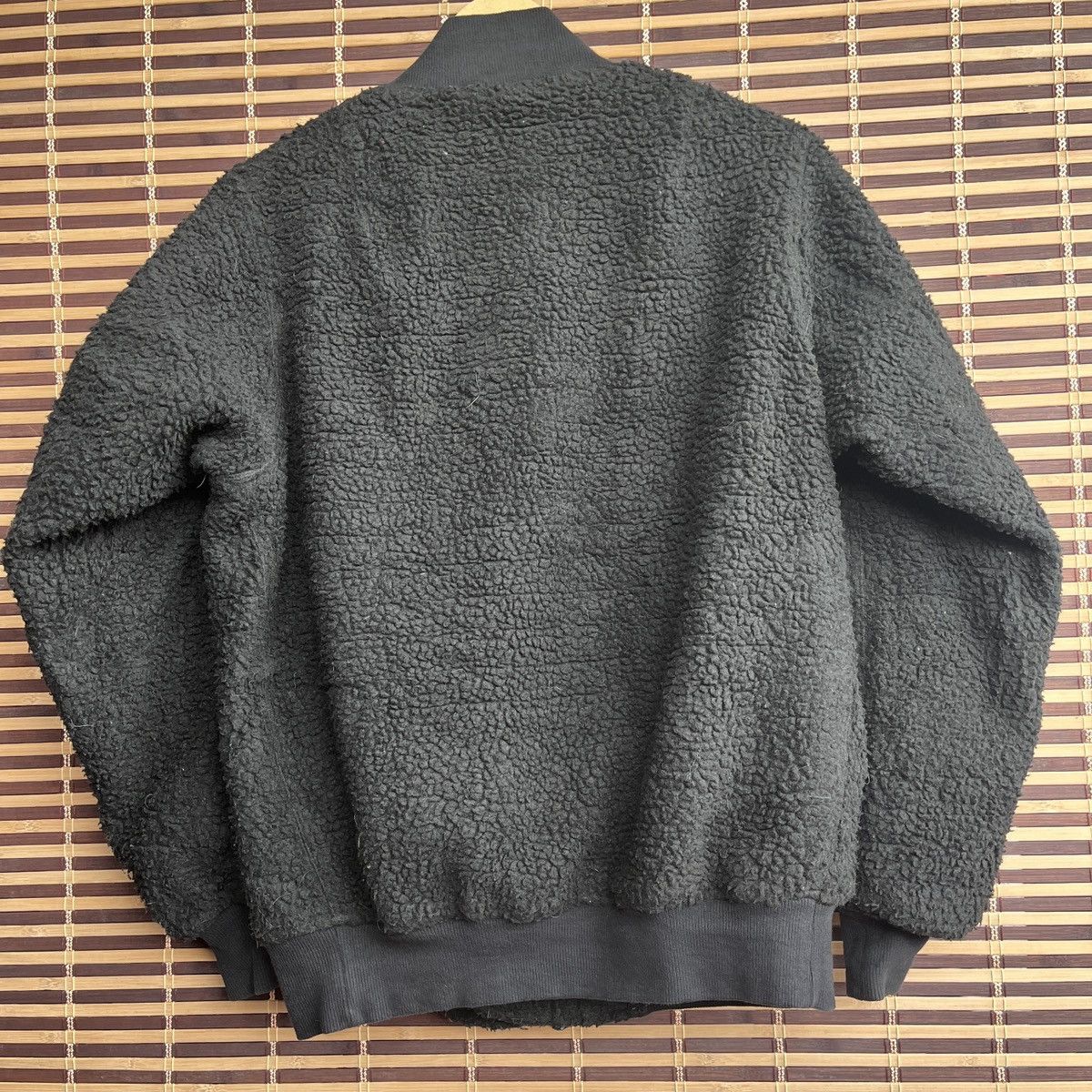 Beams Plus × Vintage Beams International Gallery Fleece Sweater Wool Bomber Style Size US M / EU 48-50 / 2 - 2 Thumbnail