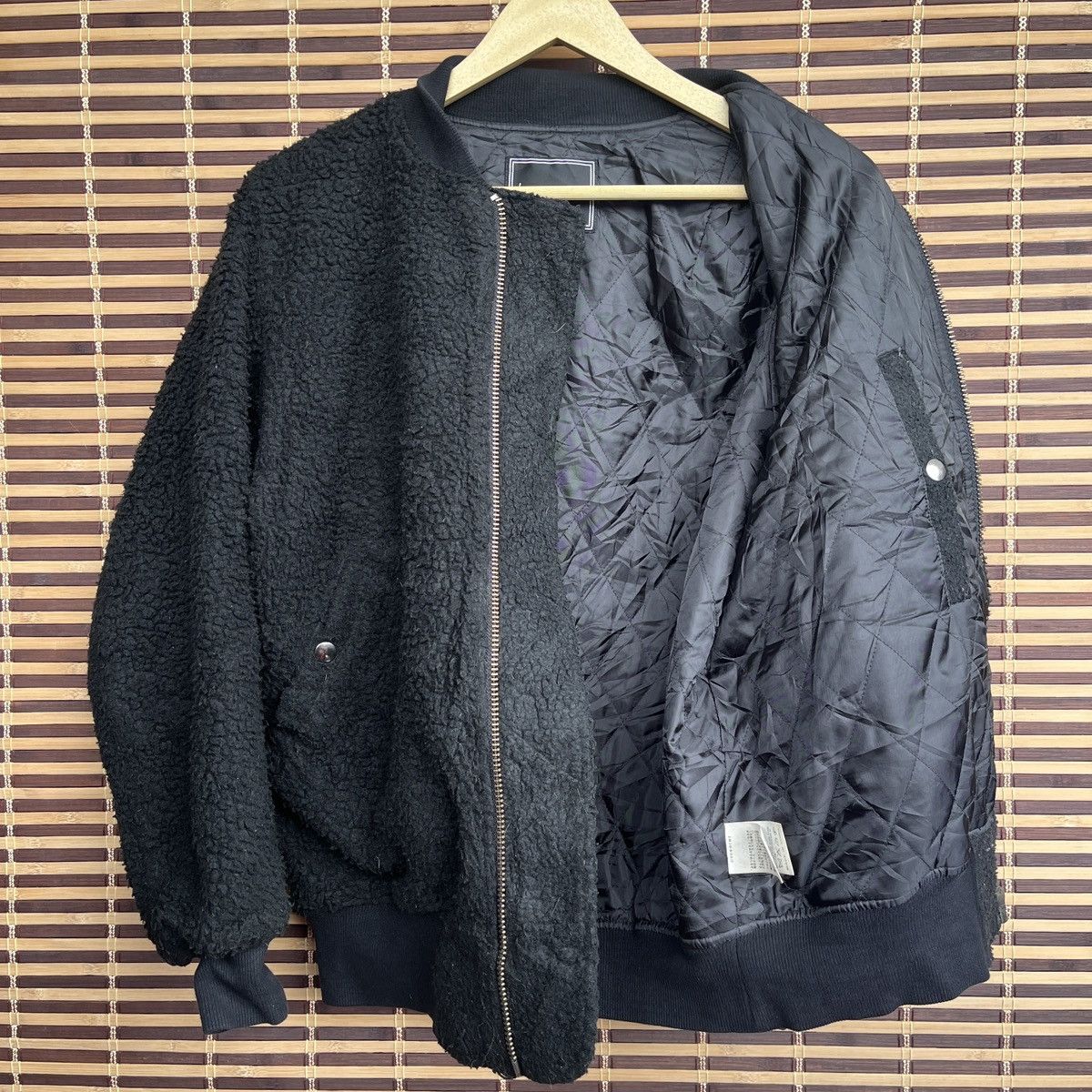 Beams Plus × Vintage Beams International Gallery Fleece Sweater Wool Bomber Style Size US M / EU 48-50 / 2 - 14 Thumbnail