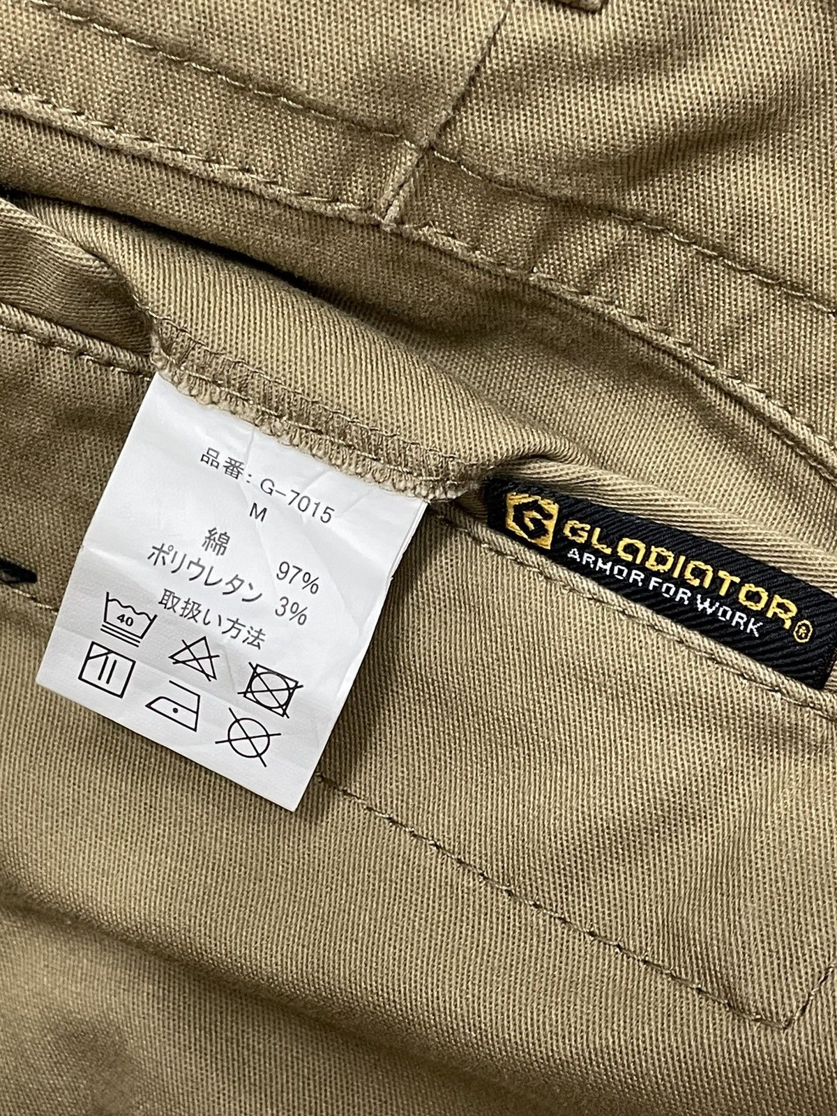 Japanese Brand 🔥GLADIATOR Armor Skinny Stack Leg Cargo Inspired by Acronym Size US 30 / EU 46 - 7 Thumbnail