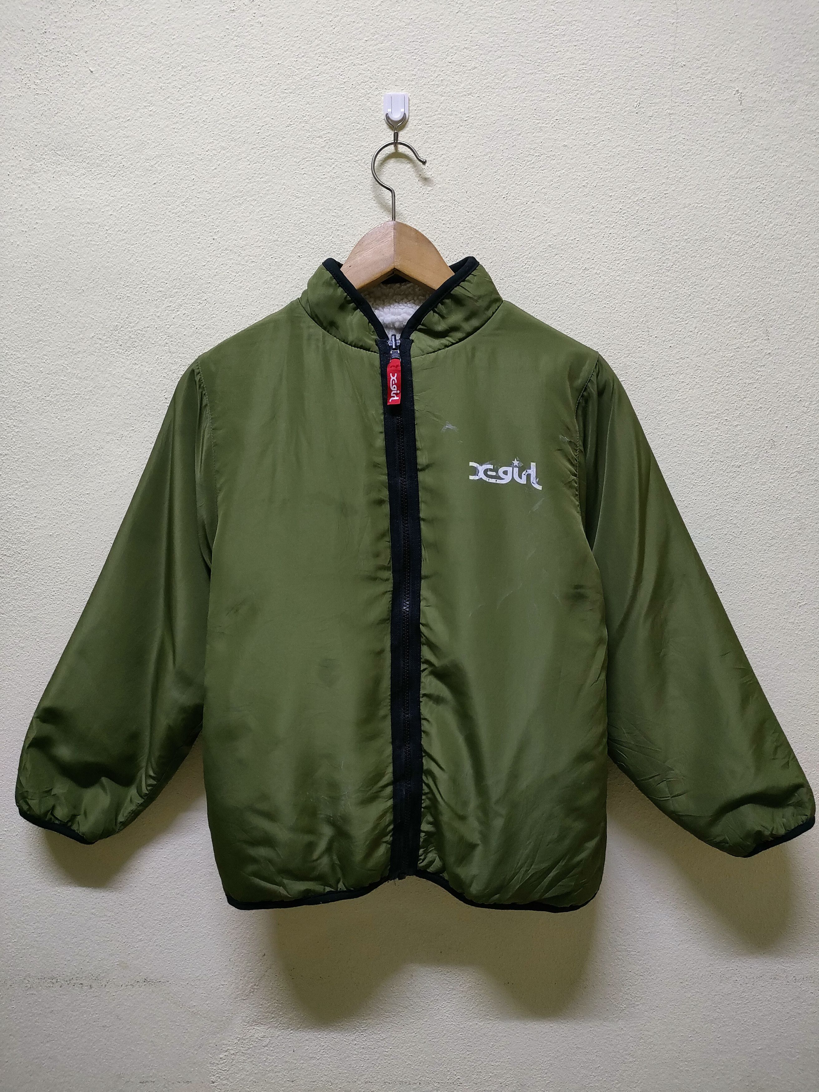 Other 🔥 Steals 🔥 X-girl Fleece Sherpa Reversible Jacket Size US S / EU 44-46 / 1 - 2 Thumbnail