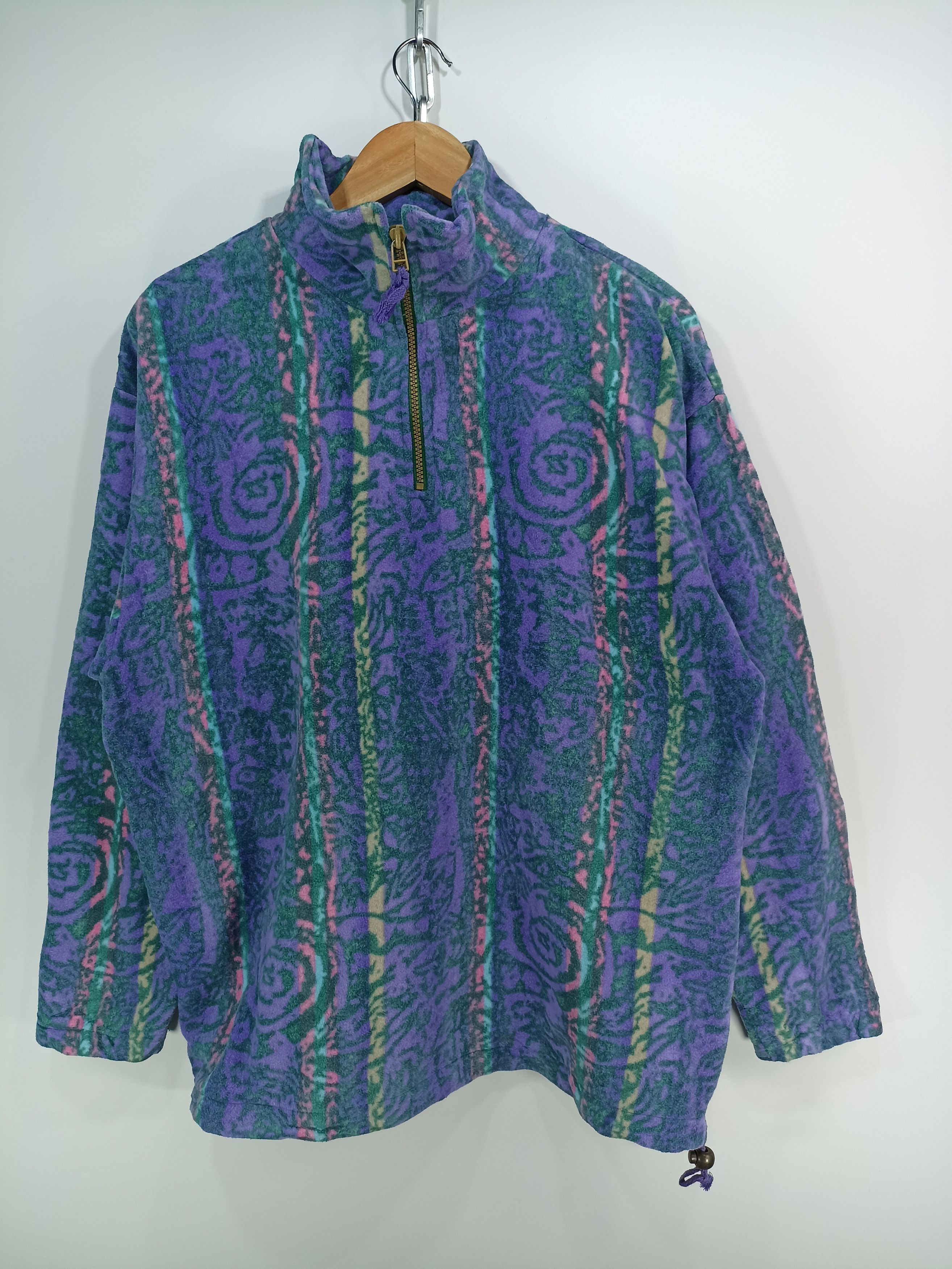 Japanese Brand × Vintage Vintage Reseeda Fleece Printed Size US L / EU 52-54 / 3 - 1 Thumbnail