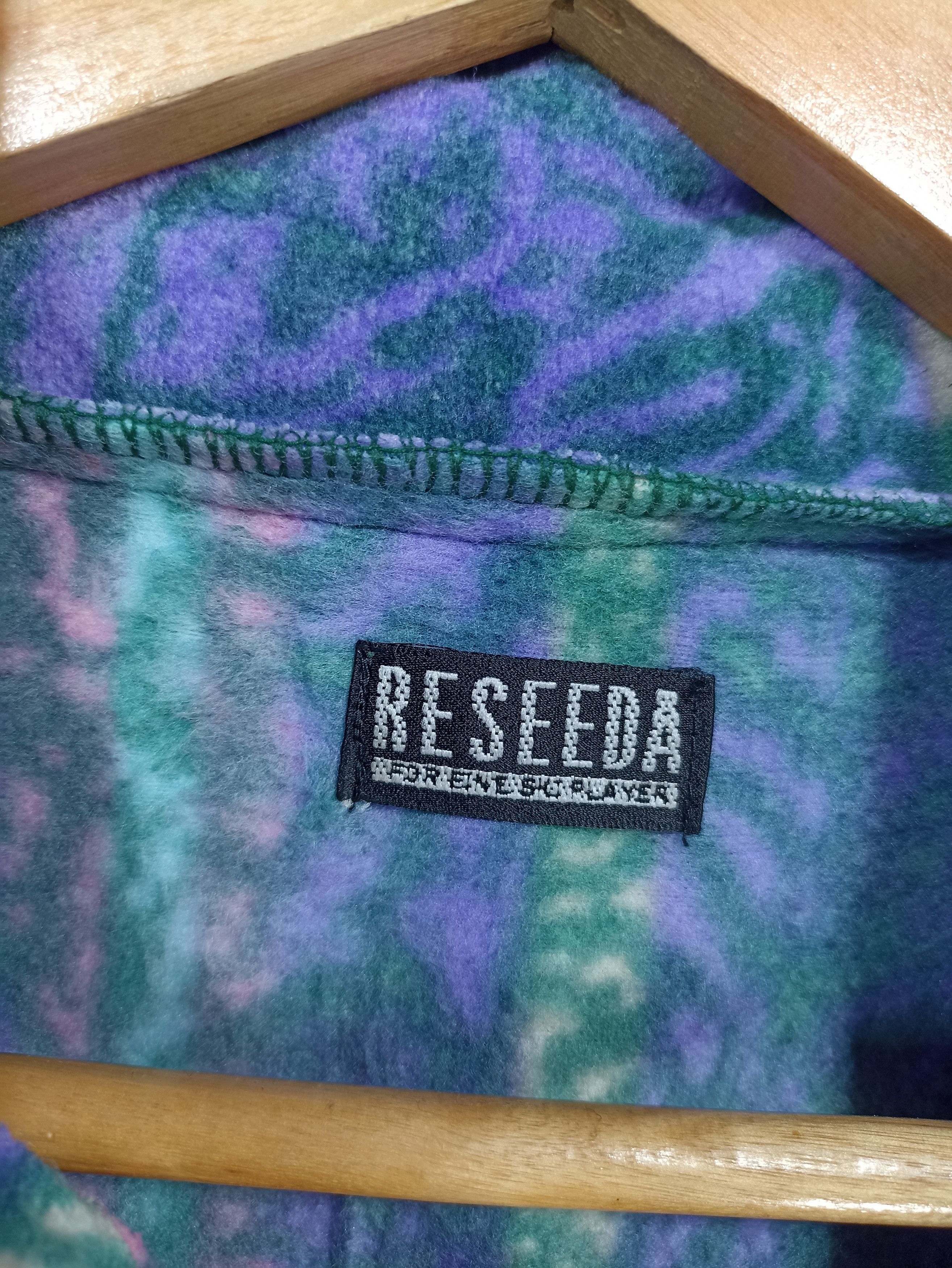 Japanese Brand × Vintage Vintage Reseeda Fleece Printed Size US L / EU 52-54 / 3 - 8 Thumbnail