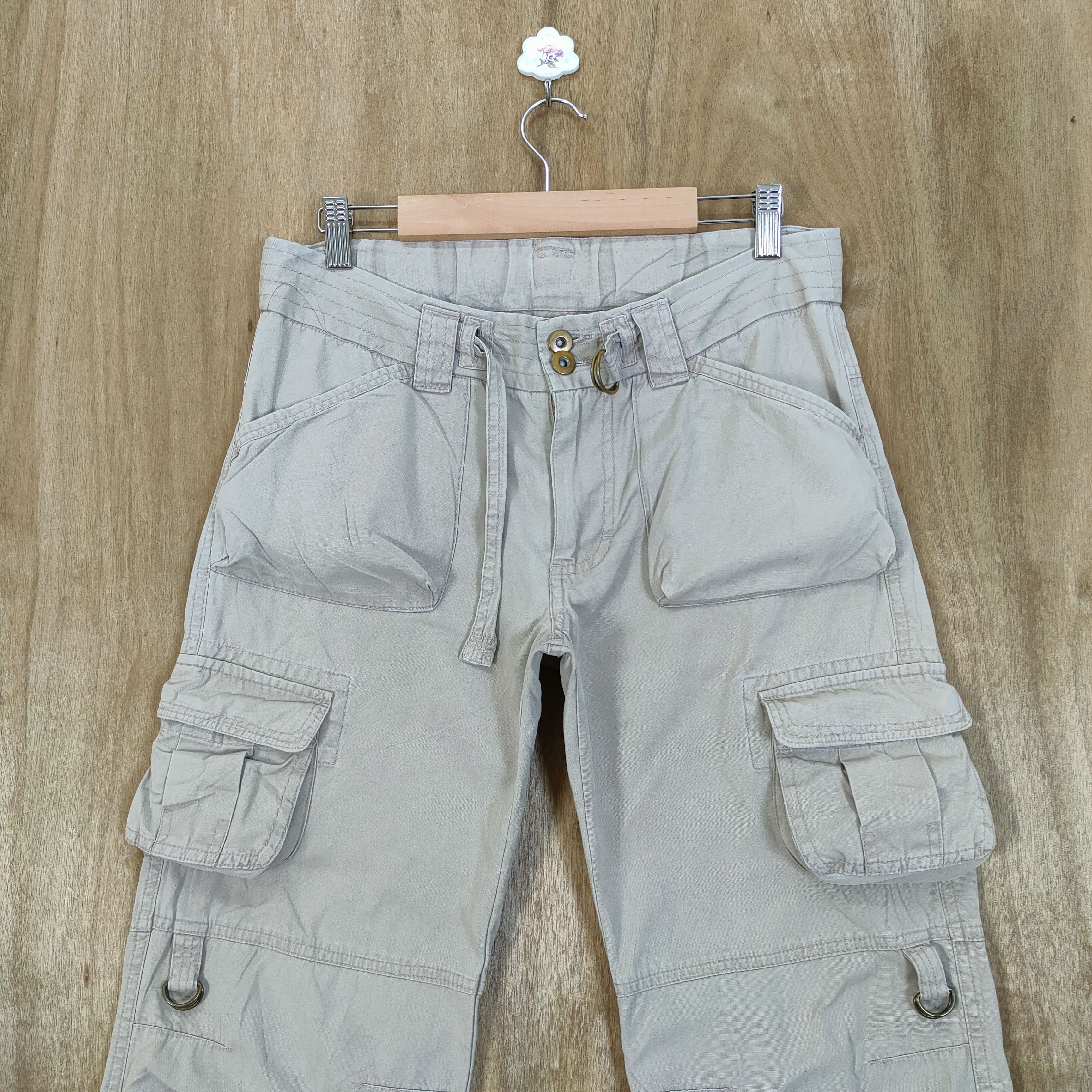 Japanese Brand VINTAGE JAPANESE BRAND WOMAN CARGO PANTS Size US 30 / EU 46 - 2 Thumbnail