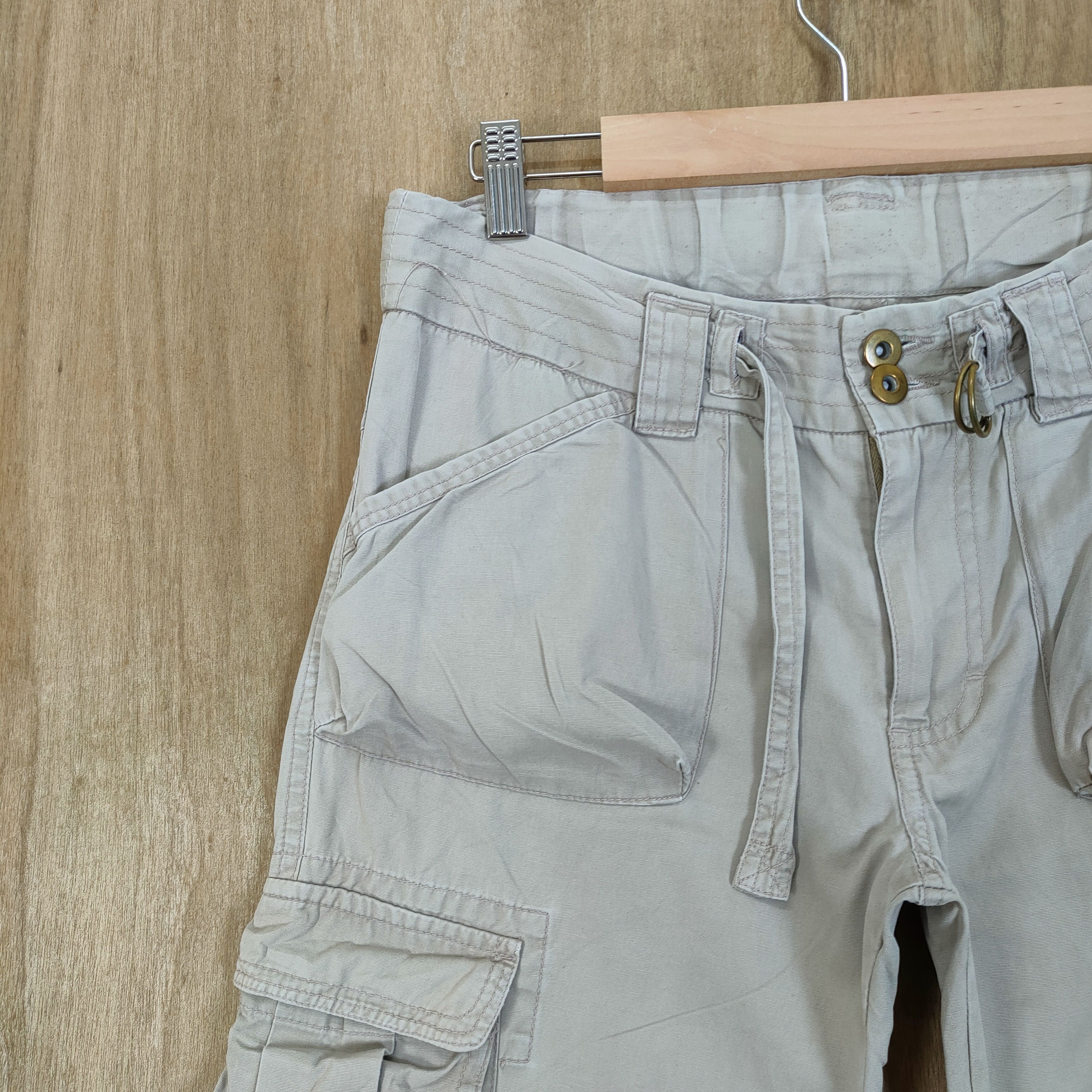 Japanese Brand VINTAGE JAPANESE BRAND WOMAN CARGO PANTS Size US 30 / EU 46 - 5 Thumbnail