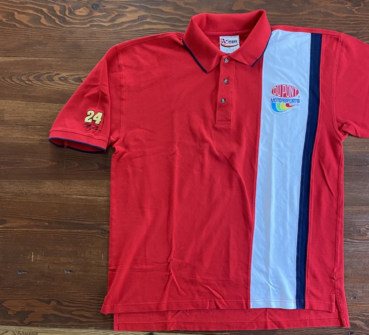 Chase Authentics Vintage 90’s Jeff Gordon NASCAR Chase Authentics Polo Size US XL / EU 56 / 4 - 1 Thumbnail