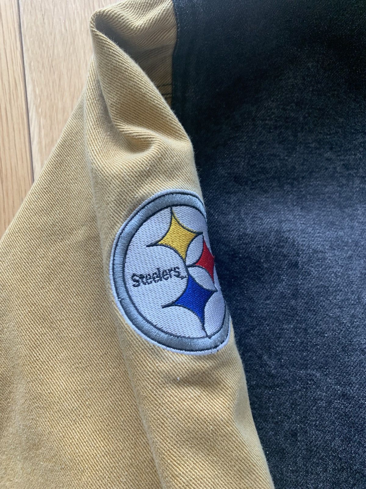 Vintage Vintage Steeler Bomber Varsity Jacket Size US L / EU 52-54 / 3 - 6 Thumbnail