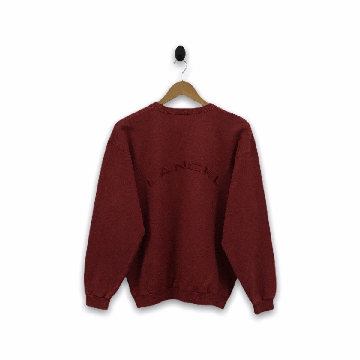 Lancel × Vintage Vintage Lancel Paris Big Spellout Embroidery Sweatshirt Size US M / EU 48-50 / 2 - 1 Thumbnail