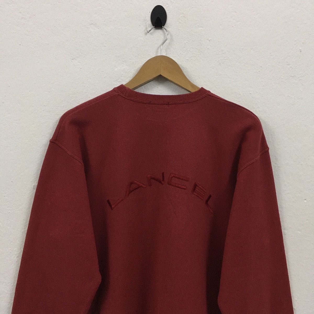 Lancel × Vintage Vintage Lancel Paris Big Spellout Embroidery Sweatshirt Size US M / EU 48-50 / 2 - 3 Thumbnail