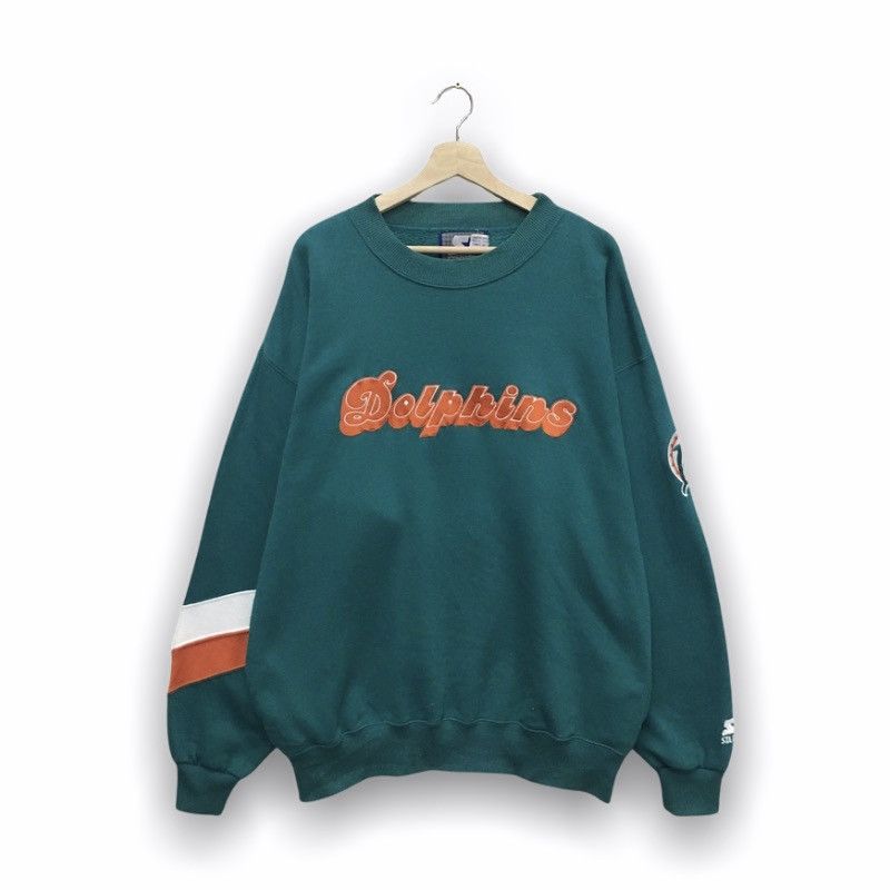 Starter × Vintage Vintage Starter Dolphins All Spellout And Logo Embroidery Size US XXL / EU 58 / 5 - 1 Thumbnail