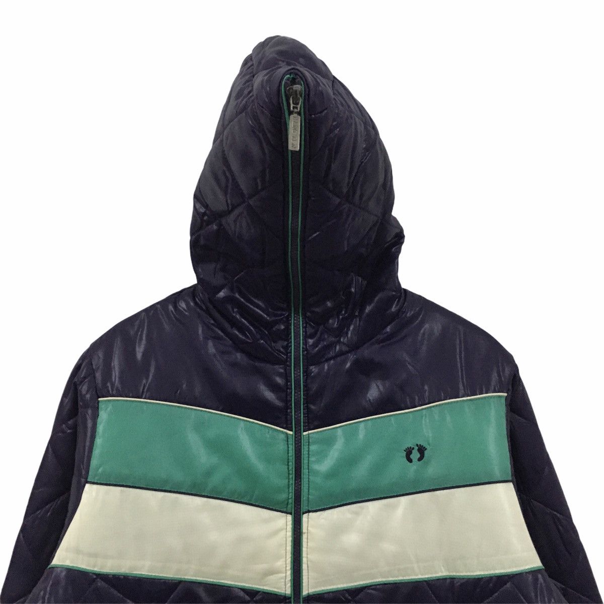 Hang Ten Rare Hang Ten Full Zipper Hoodie Puffer Jacket Small Logo Size US L / EU 52-54 / 3 - 8 Thumbnail