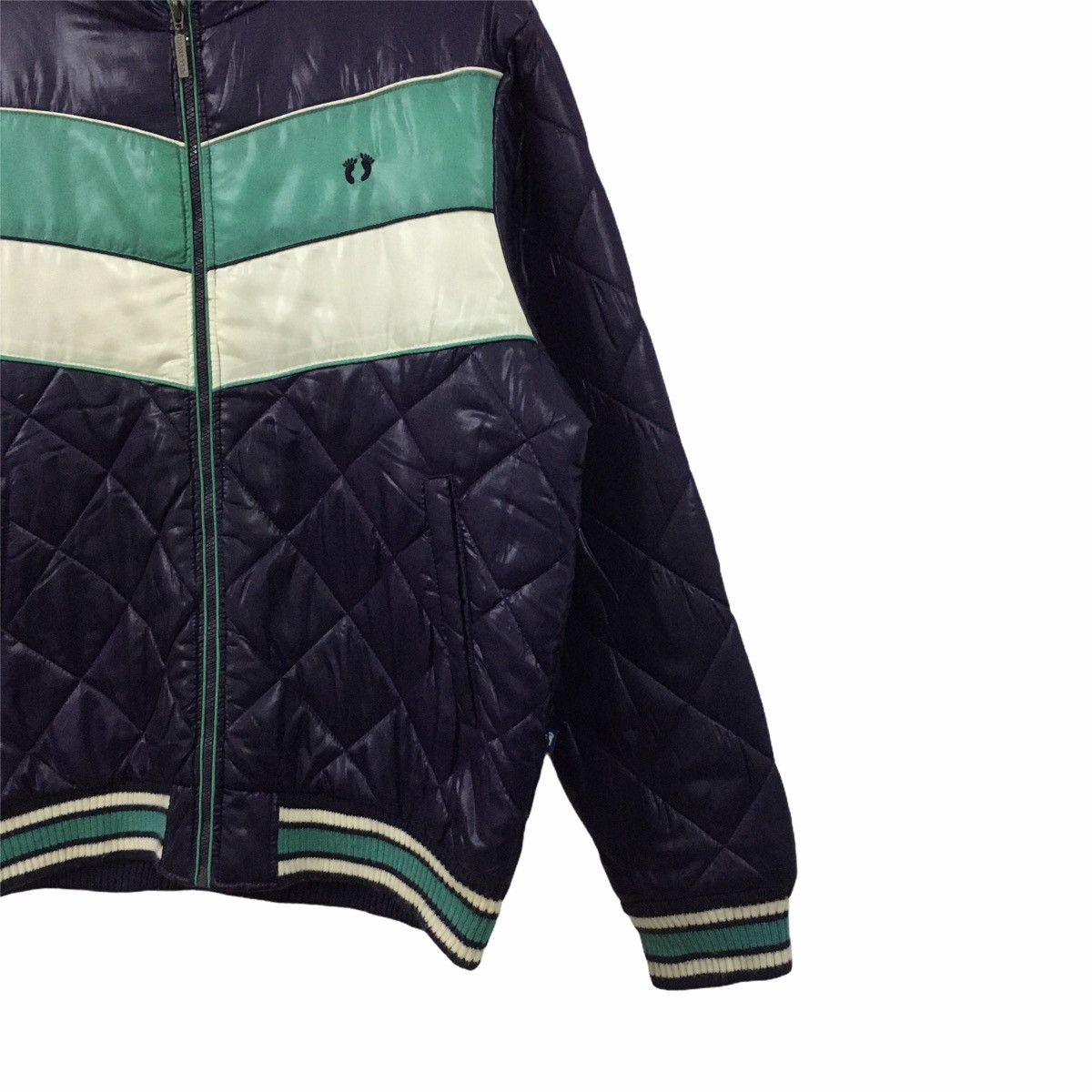 Hang Ten Rare Hang Ten Full Zipper Hoodie Puffer Jacket Small Logo Size US L / EU 52-54 / 3 - 14 Thumbnail
