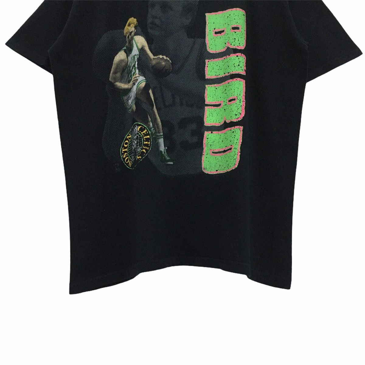 NBA × Salem Sportswear × Vintage Rare Vintage 90s Larry Bird Salem Sportswear NBA Tee Size US L / EU 52-54 / 3 - 11 Thumbnail