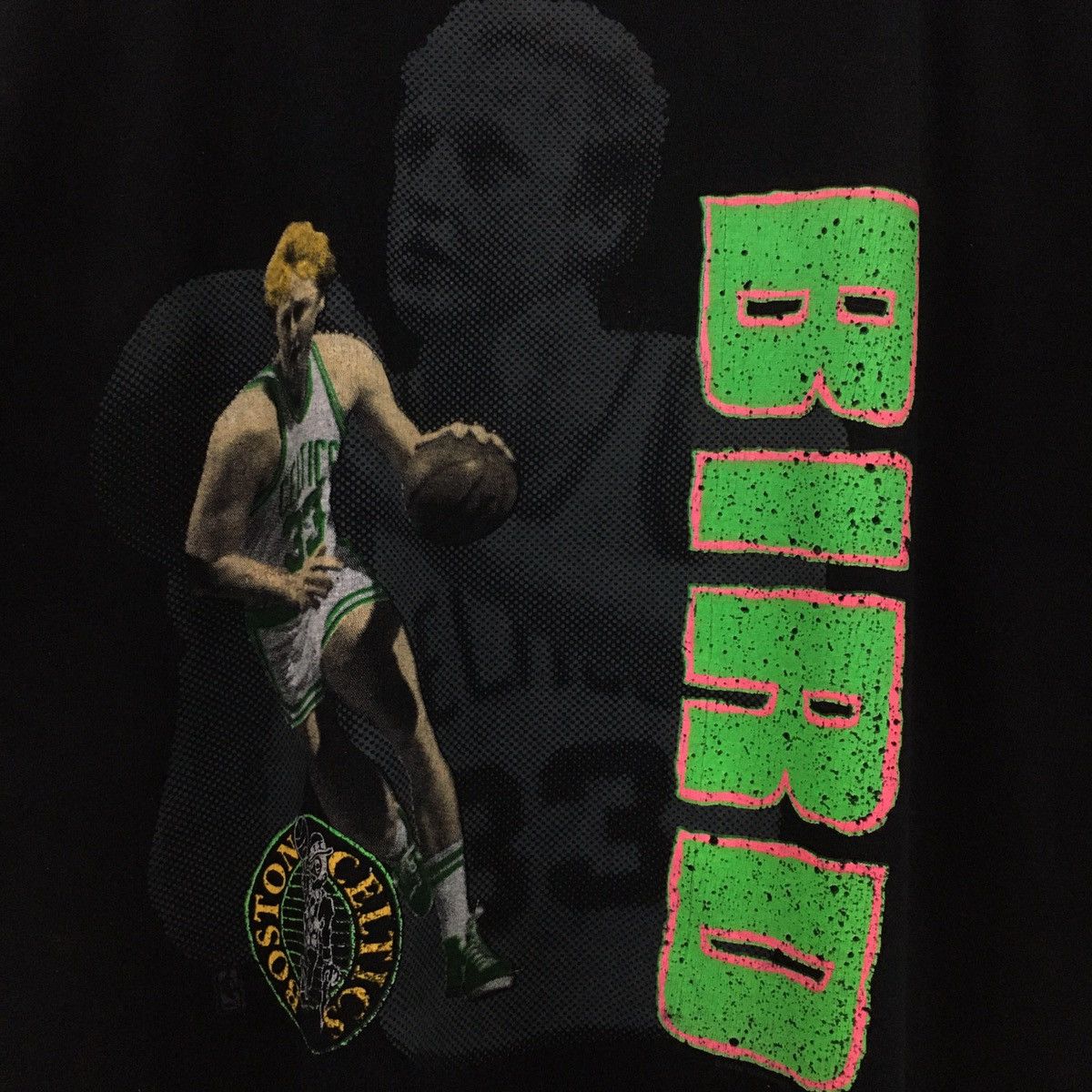 NBA × Salem Sportswear × Vintage Rare Vintage 90s Larry Bird Salem Sportswear NBA Tee Size US L / EU 52-54 / 3 - 7 Thumbnail