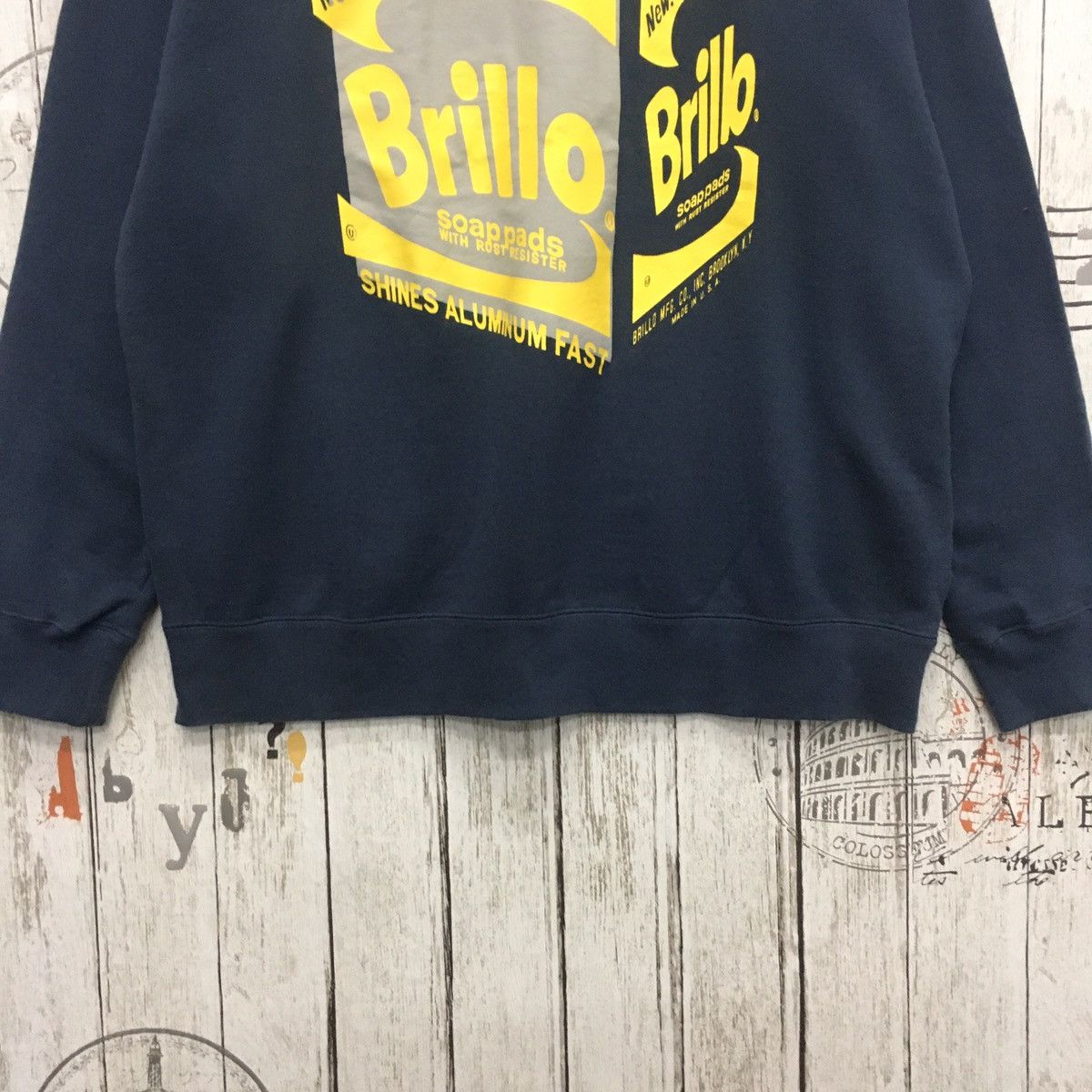 Andy Warhol × Designer Rare Andy Warhol Big Print Jumper Size US L / EU 52-54 / 3 - 4 Thumbnail