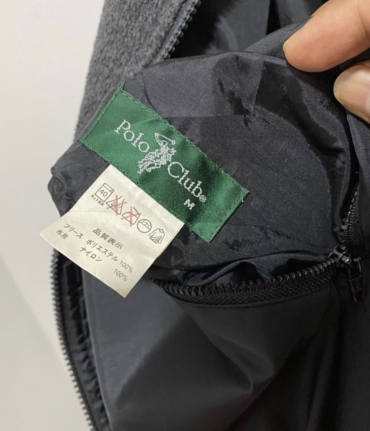 Beverly Hills Polo Club × Japanese Brand × Vintage Vintage Polo Club Reversible Fleece Jacket Size US M / EU 48-50 / 2 - 9 Thumbnail