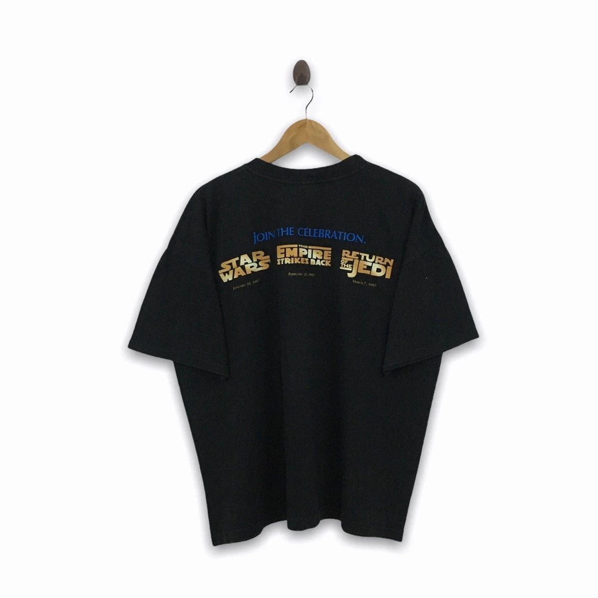 Star Wars × Vintage Rare Vintage 1997 Star Wars The Trilogy Special Edition Tee Size US XL / EU 56 / 4 - 2 Thumbnail