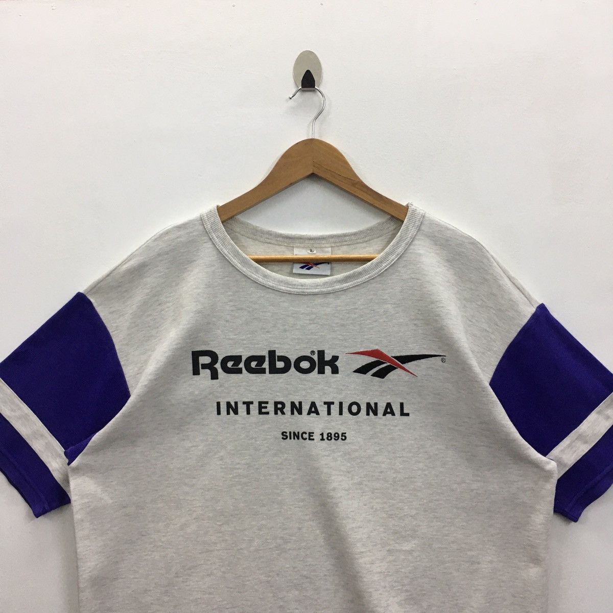 Reebok × Vintage Vintage Reebok Logo Embroidery Tshirt Size US L / EU 52-54 / 3 - 4 Thumbnail