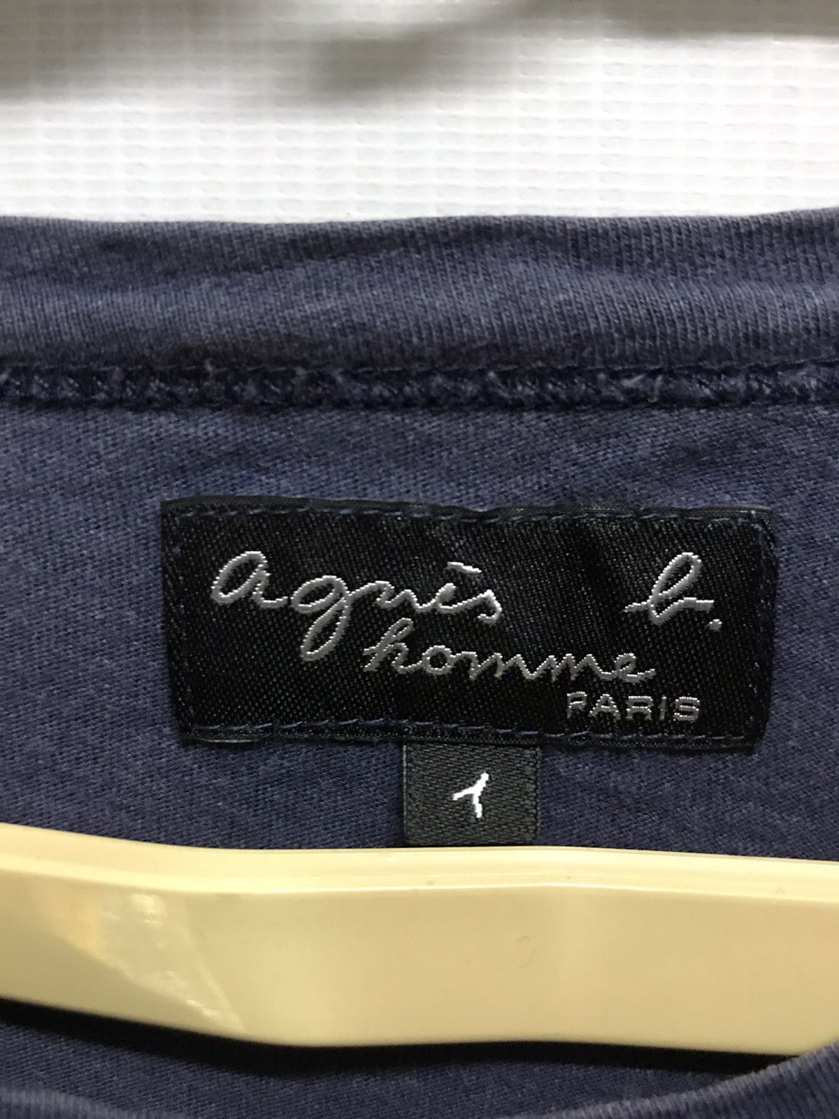 Designer × agnes b. Agnes B homme tshirt made in Portugal Size US M / EU 48-50 / 2 - 4 Thumbnail