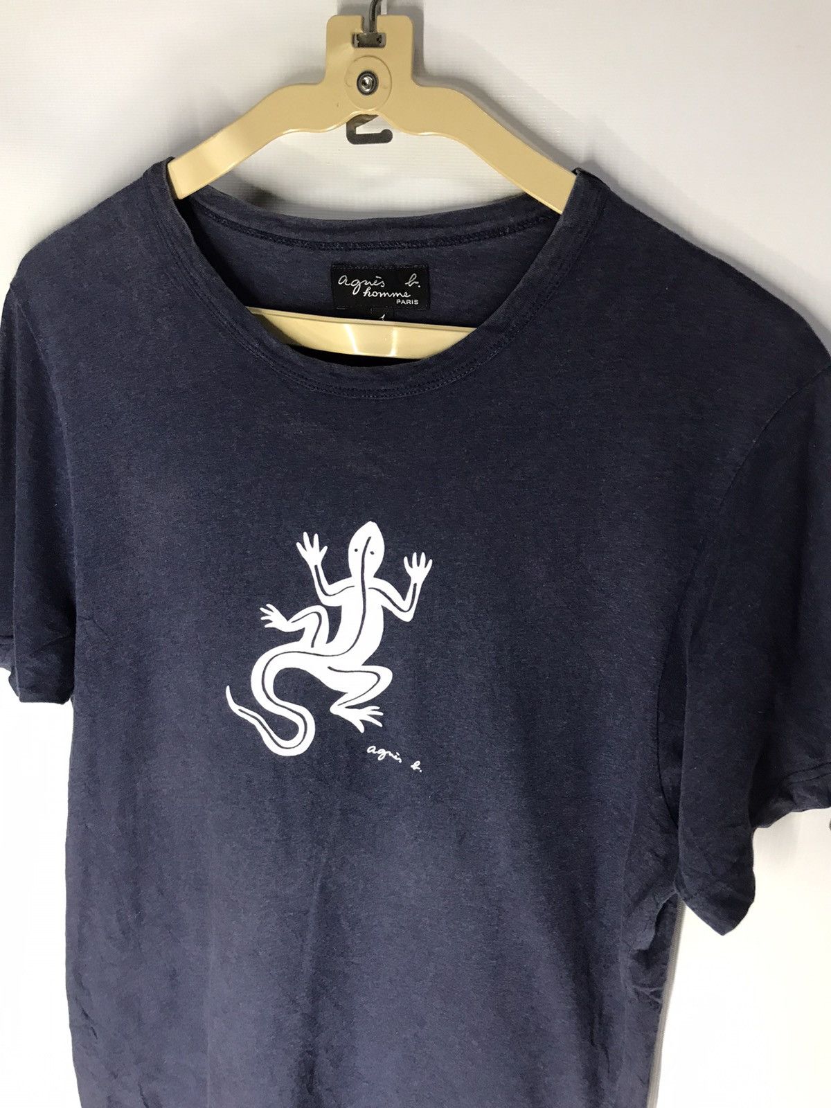 Designer × agnes b. Agnes B homme tshirt made in Portugal Size US M / EU 48-50 / 2 - 3 Thumbnail