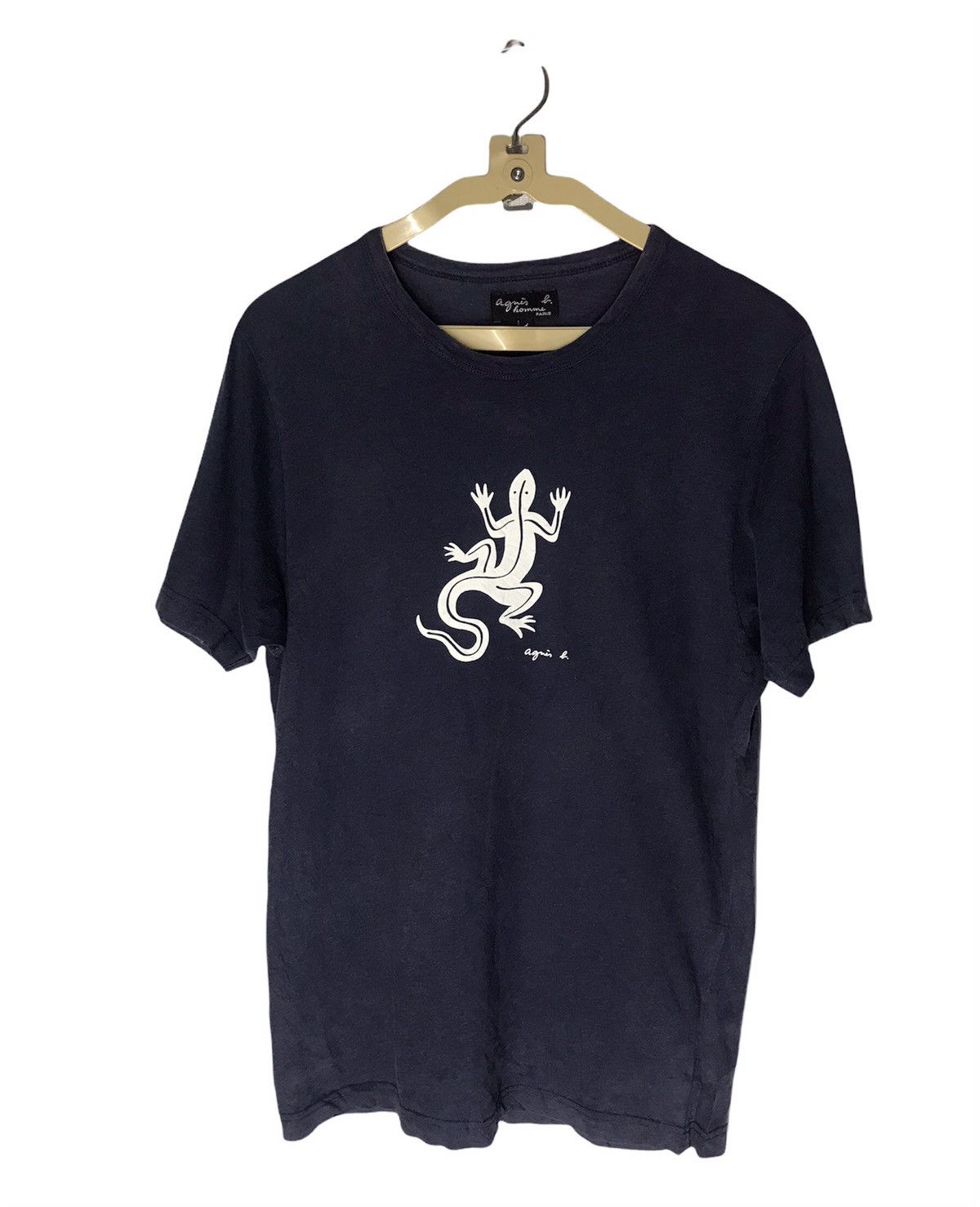 Designer × agnes b. Agnes B homme tshirt made in Portugal Size US M / EU 48-50 / 2 - 1 Thumbnail