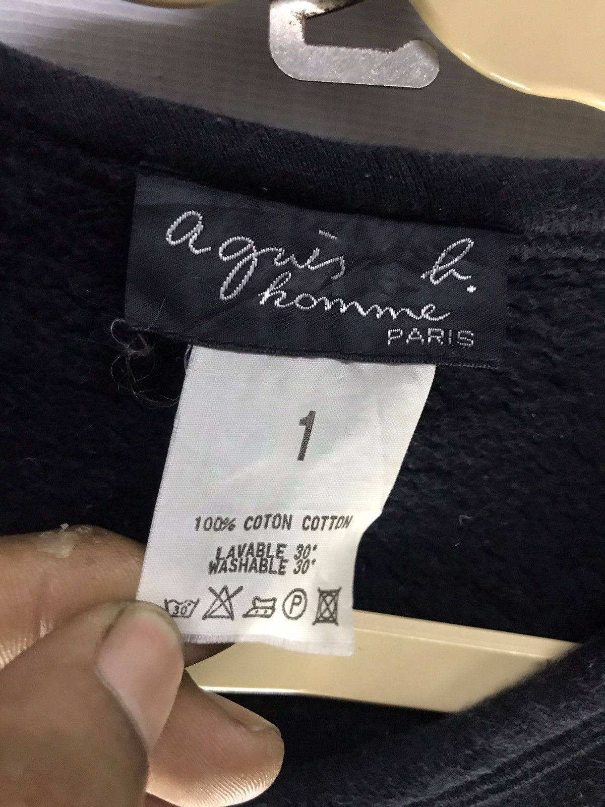 agnes b. Agnes B snap button sweatshirt Size US S / EU 44-46 / 1 - 3 Thumbnail