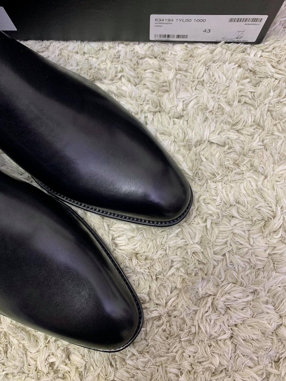 Saint Laurent Paris Classic 40mm Black Leather Wyatt Chelsea Boots sz40/44/45/46 Size US 7 / EU 40 - 3 Thumbnail