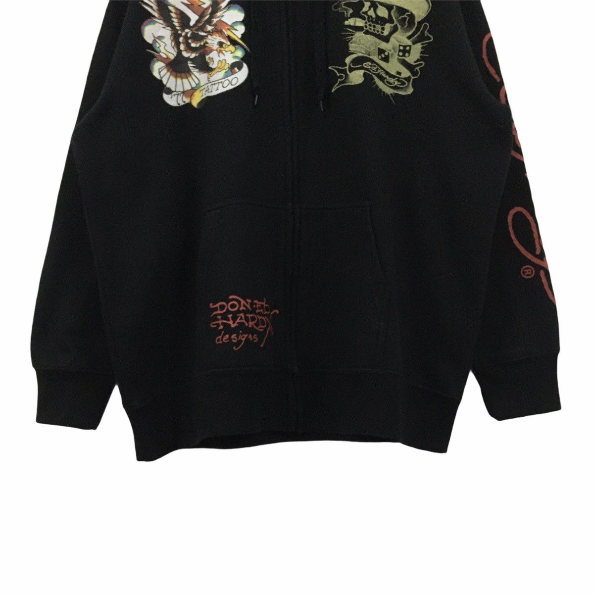Christian Audigier × Ed Hardy Rare Design ED HARDY Sweater Hoodie Size 5L Size US XXL / EU 58 / 5 - 7 Thumbnail