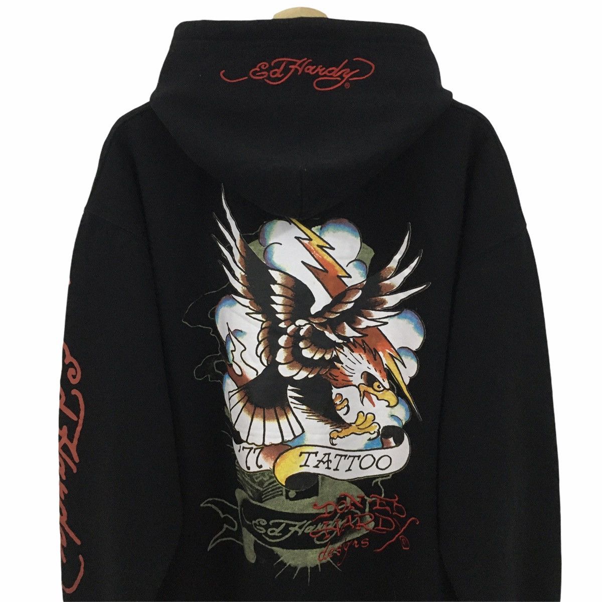 Christian Audigier × Ed Hardy Rare Design ED HARDY Sweater Hoodie Size 5L Size US XXL / EU 58 / 5 - 10 Thumbnail