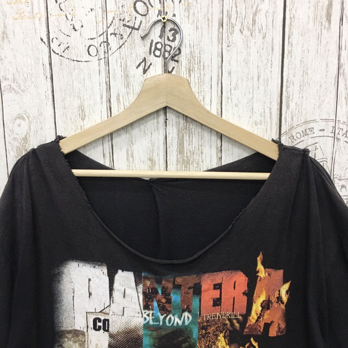 Band Tees × Vintage Rare Vintage Pantera Distressed Tee Size US XL / EU 56 / 4 - 6 Thumbnail