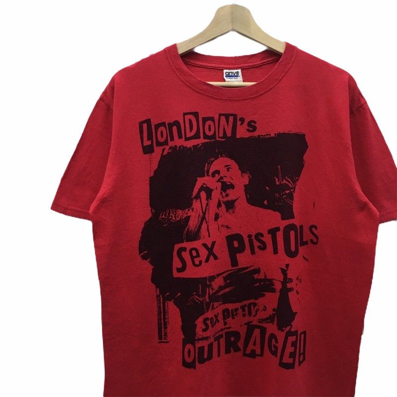 Band Tees × Vintage Rare Vintage 2000 Sex Pistols Outrage! Tee Size US L / EU 52-54 / 3 - 2 Thumbnail