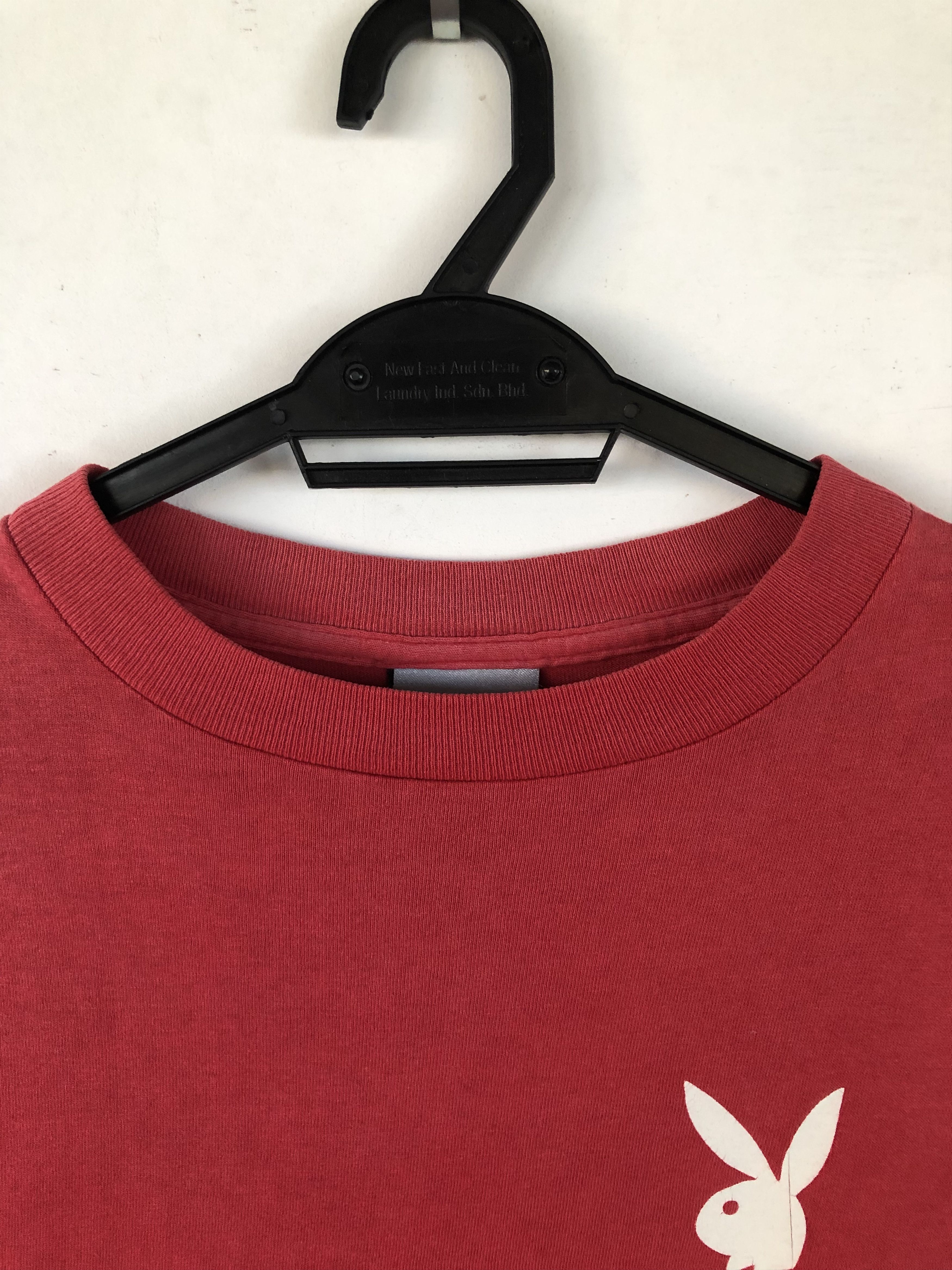 Playboy × Vintage RARE VINTAGE PLAYBOY USA SLEEVES HIT LOGO L/S SHIRT Size US S / EU 44-46 / 1 - 8 Thumbnail