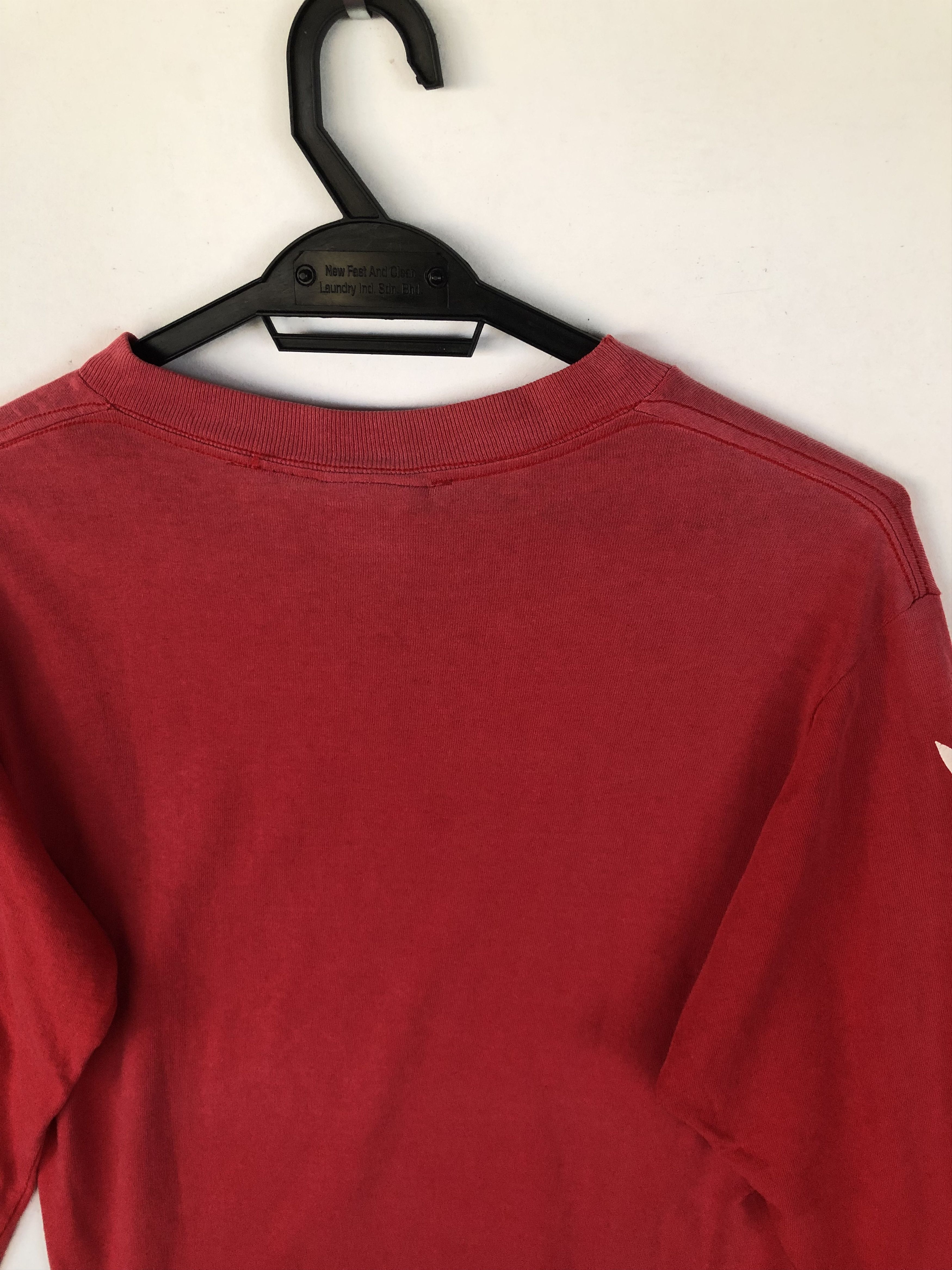 Playboy × Vintage RARE VINTAGE PLAYBOY USA SLEEVES HIT LOGO L/S SHIRT Size US S / EU 44-46 / 1 - 9 Thumbnail