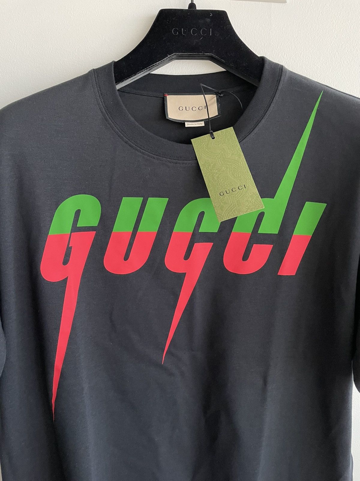Gucci LimitedEdition Super Runway Brand New Gucci Logo Tee T-shirt Size US XL / EU 56 / 4 - 6 Thumbnail