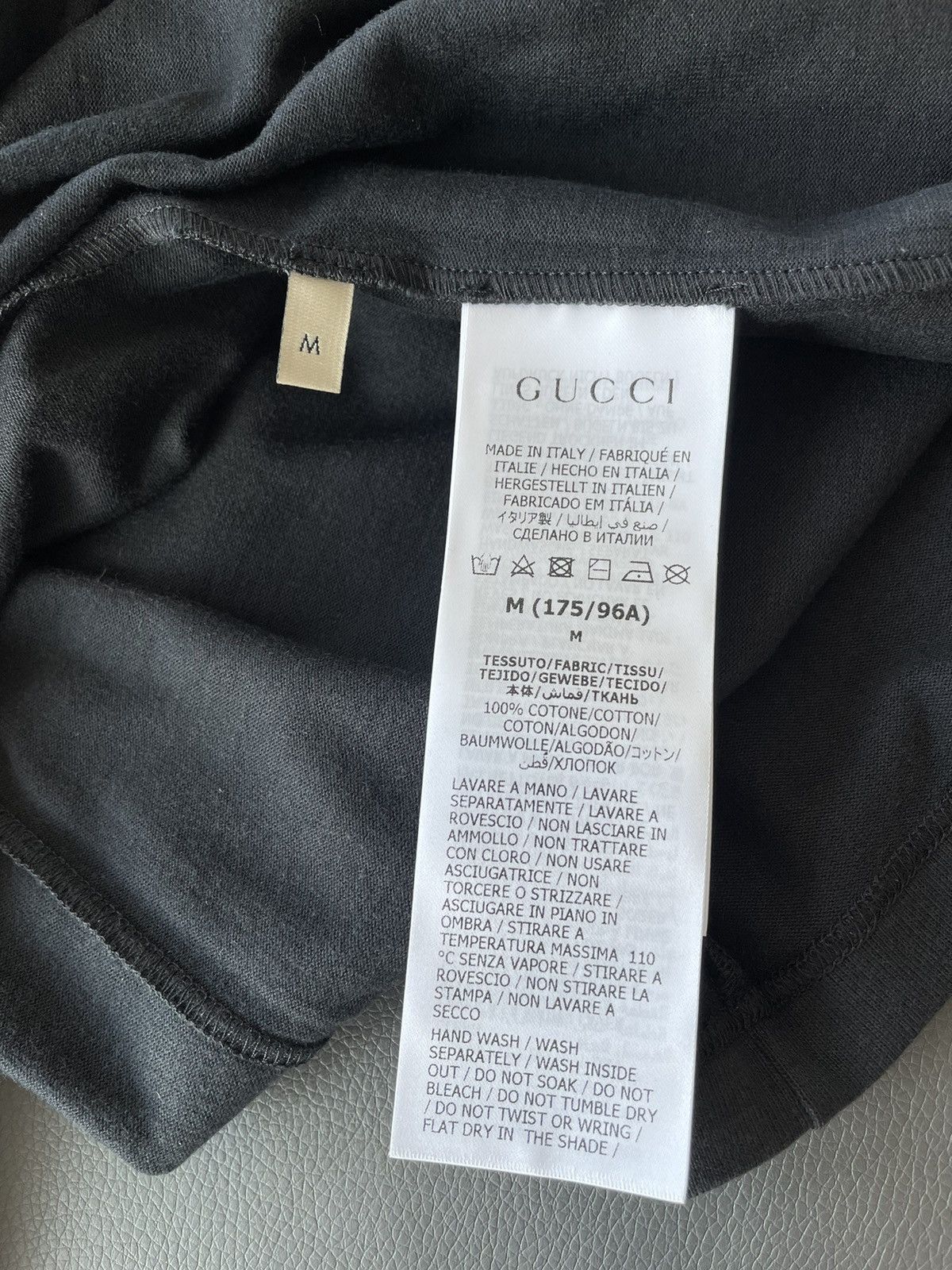 Gucci LimitedEdition Super Runway Brand New Gucci Logo Tee T-shirt Size US XL / EU 56 / 4 - 13 Thumbnail