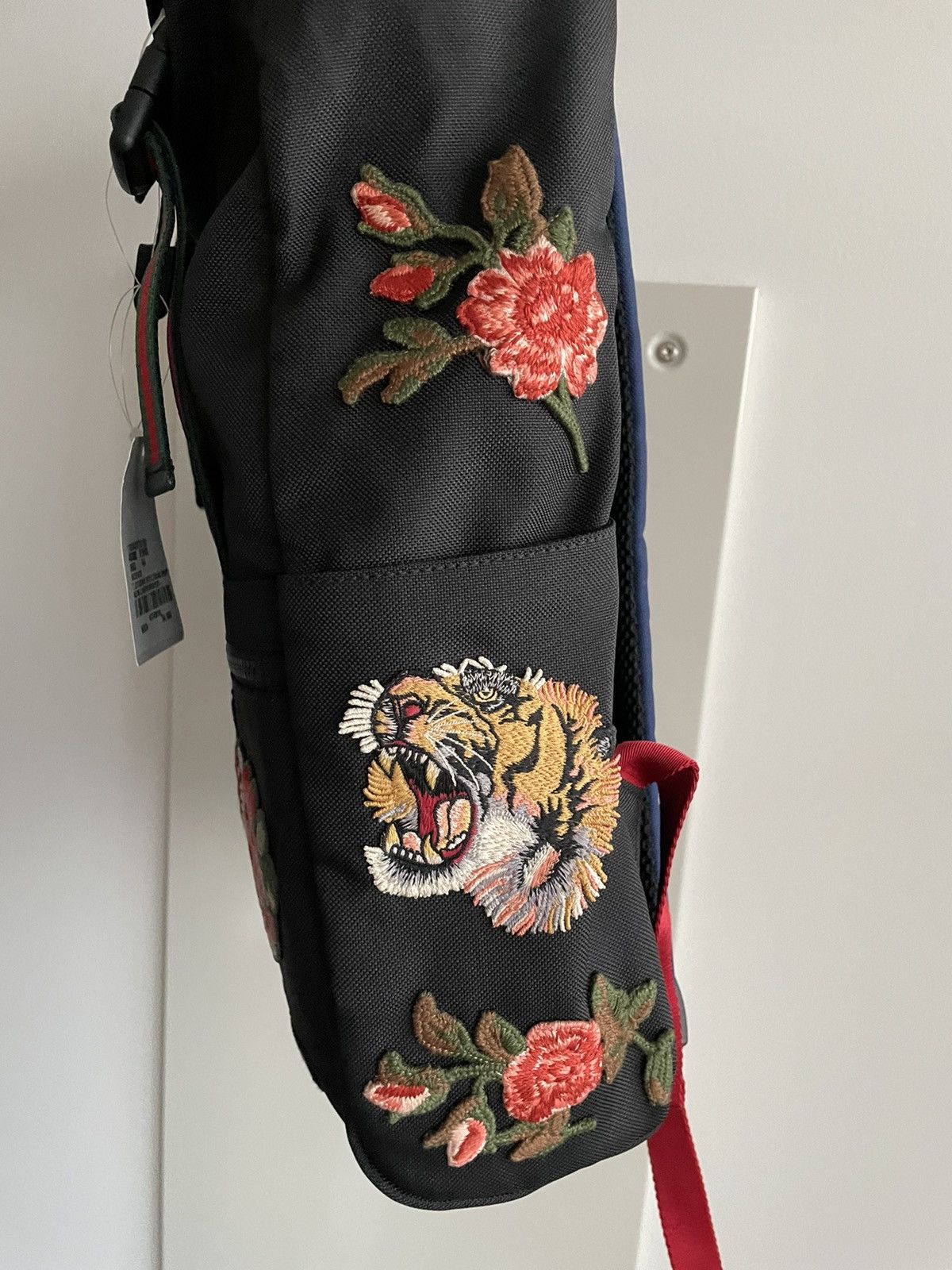 Gucci Rare $3k Brand New Super Runway Embroidery Backpack Bag Size ONE SIZE - 20 Thumbnail