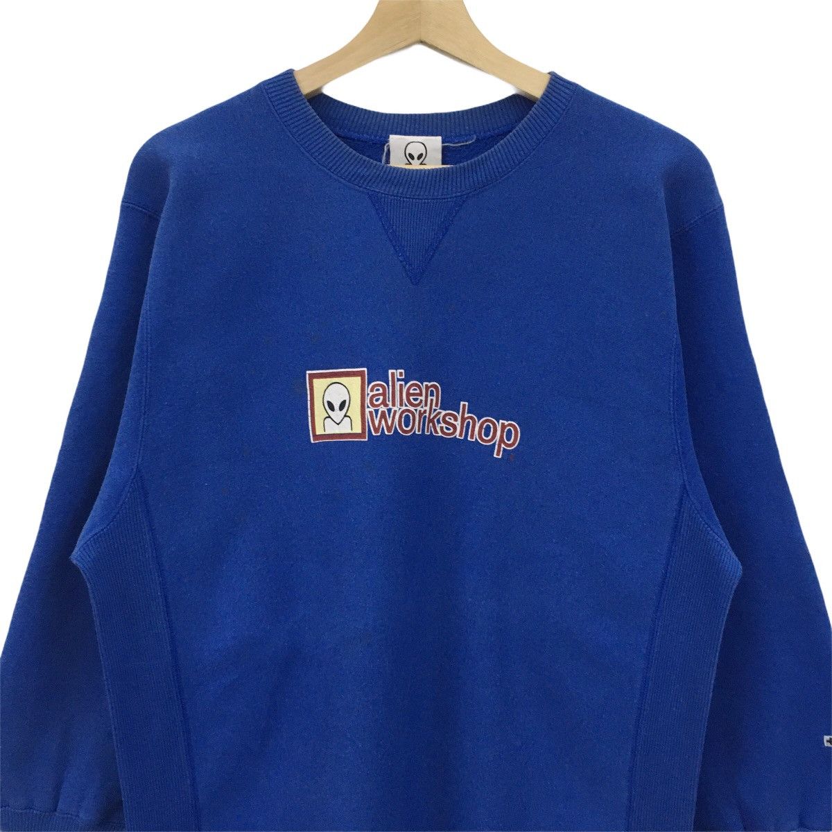 Alien Workshop × Vintage Rare Vintage 90s Alien Workshop Embroidery Logo On Sleeve Size US M / EU 48-50 / 2 - 5 Thumbnail