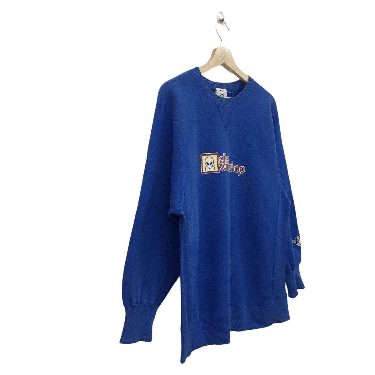 Alien Workshop × Vintage Rare Vintage 90s Alien Workshop Embroidery Logo On Sleeve Size US M / EU 48-50 / 2 - 10 Thumbnail