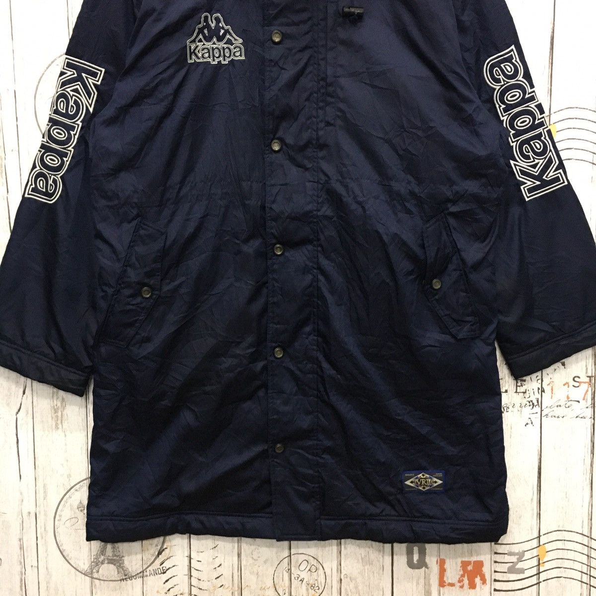 Kappa × Vintage Rare!! Vintage Kappa All Big Logo And Spellout Embroidery Size US L / EU 52-54 / 3 - 4 Thumbnail