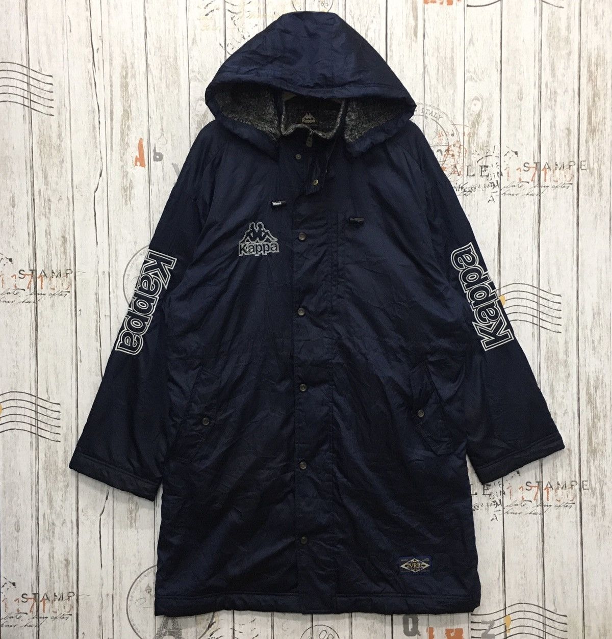 Kappa × Vintage Rare!! Vintage Kappa All Big Logo And Spellout Embroidery Size US L / EU 52-54 / 3 - 1 Thumbnail