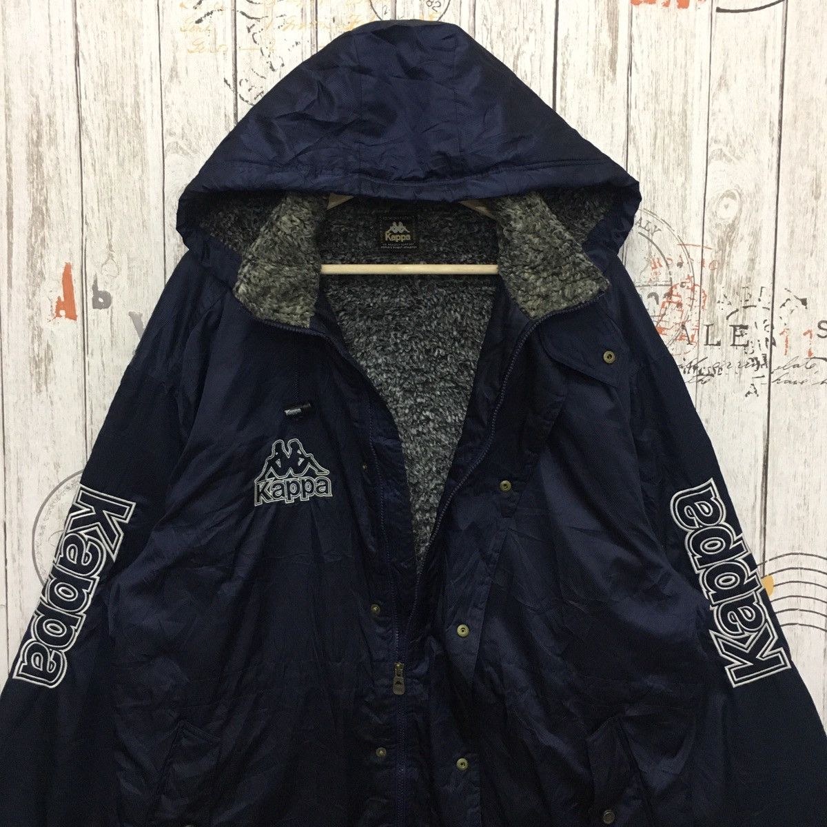 Kappa × Vintage Rare!! Vintage Kappa All Big Logo And Spellout Embroidery Size US L / EU 52-54 / 3 - 5 Thumbnail