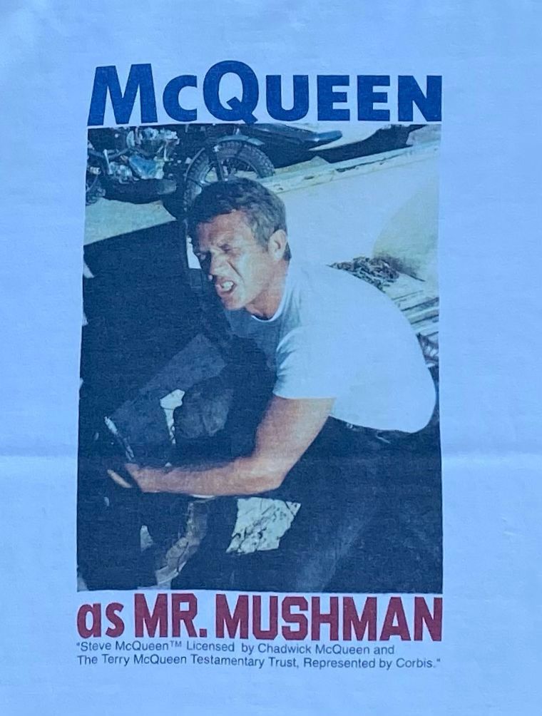 TOYS McCOY × Vintage vintage tee D - 6 Steeve McQueen as Harvey Mushman Size US S / EU 44-46 / 1 - 2 Thumbnail