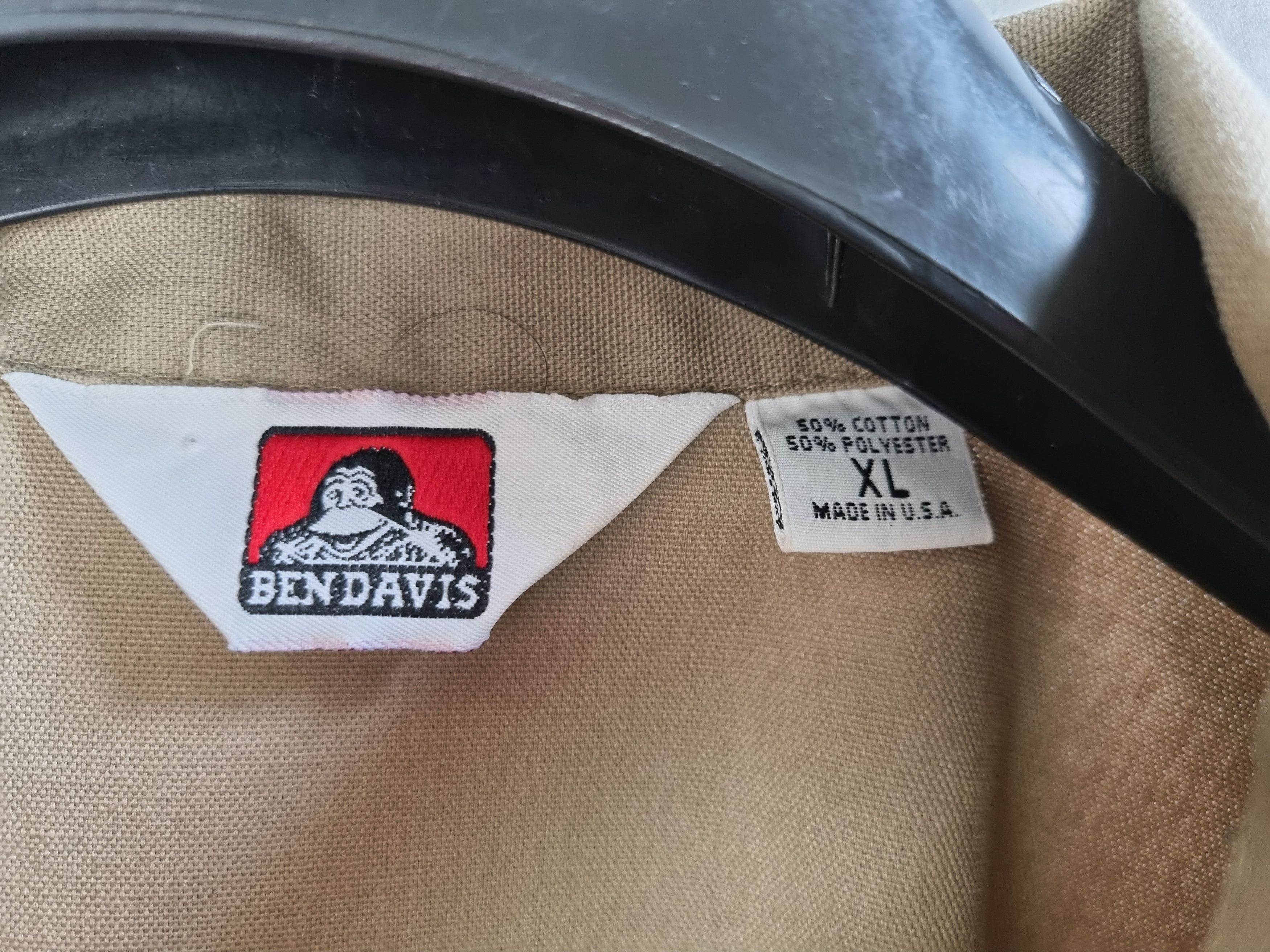 Ben Davis × Vintage Ben Davis Vintage Zipped Shirt made in USA Size US L / EU 52-54 / 3 - 11 Thumbnail